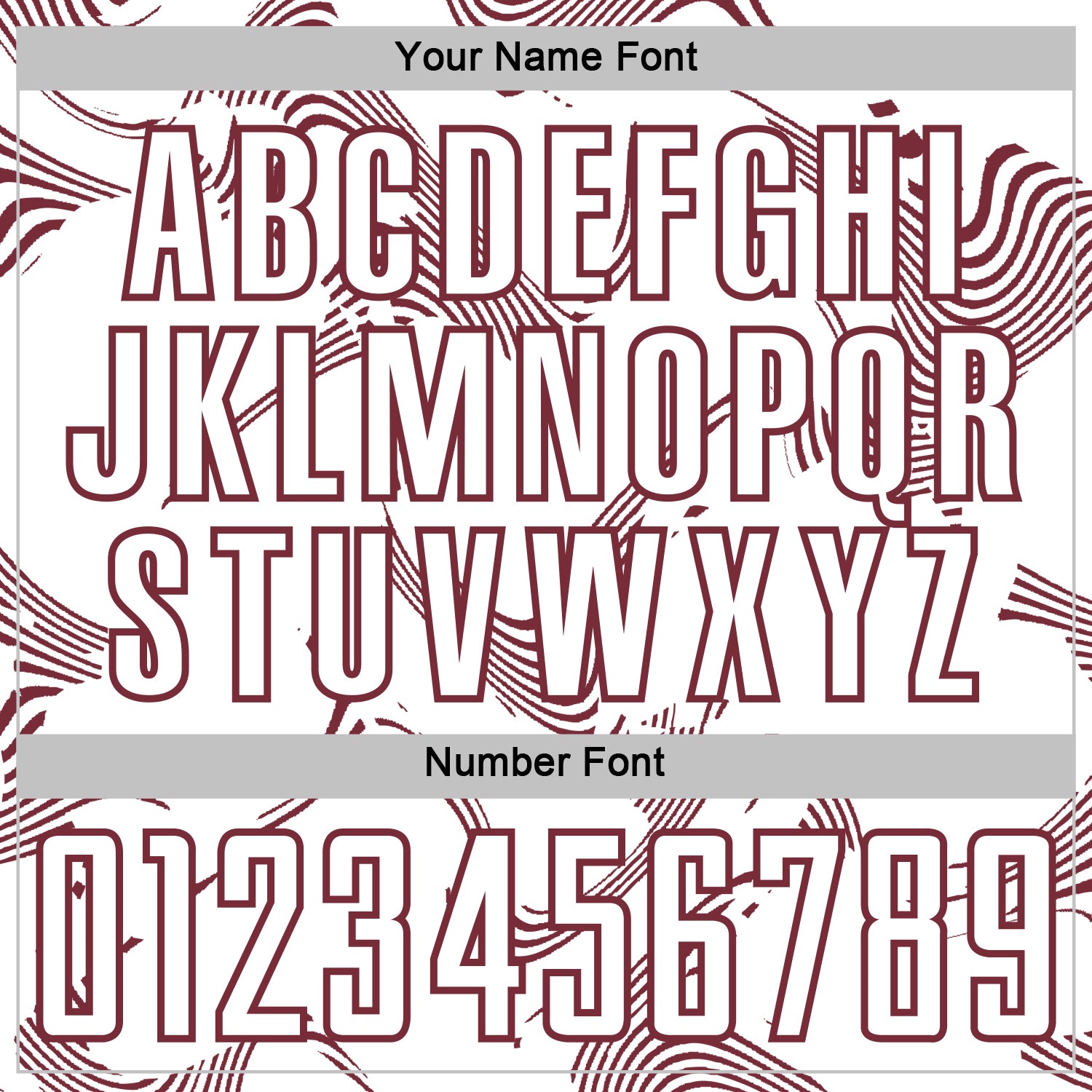 Custom White Burgundy Curve Lines Sports Sublimation Soccer Uniform Jersey