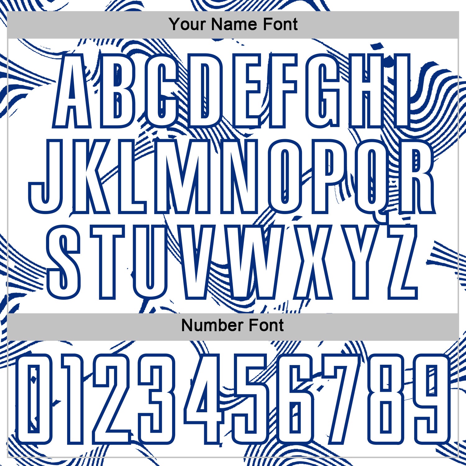 Custom White Royal Curve Lines Sports Sublimation Soccer Uniform Jersey