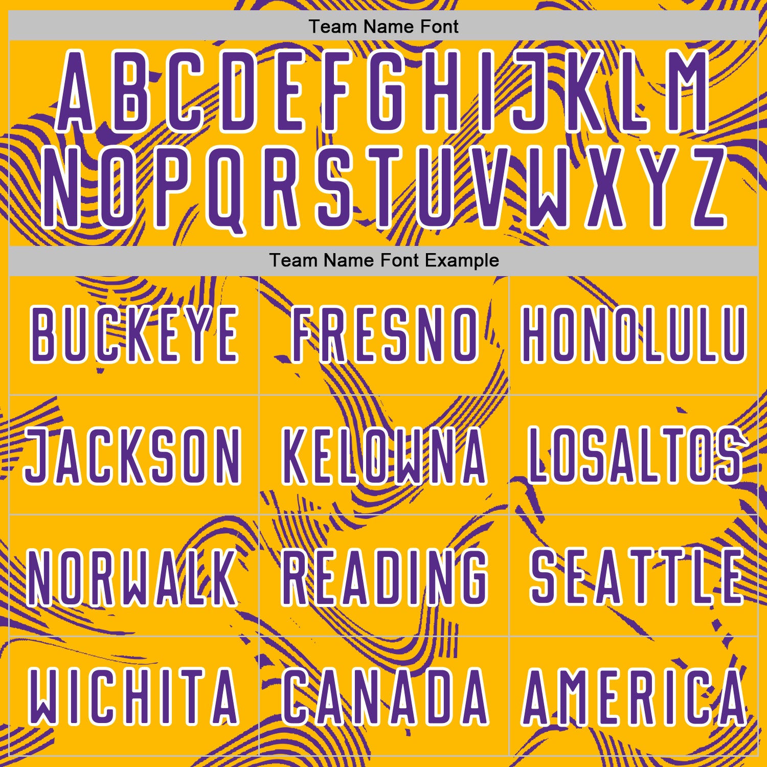 Custom Gold Purple-White Curve Lines Sports Sublimation Soccer Uniform Jersey