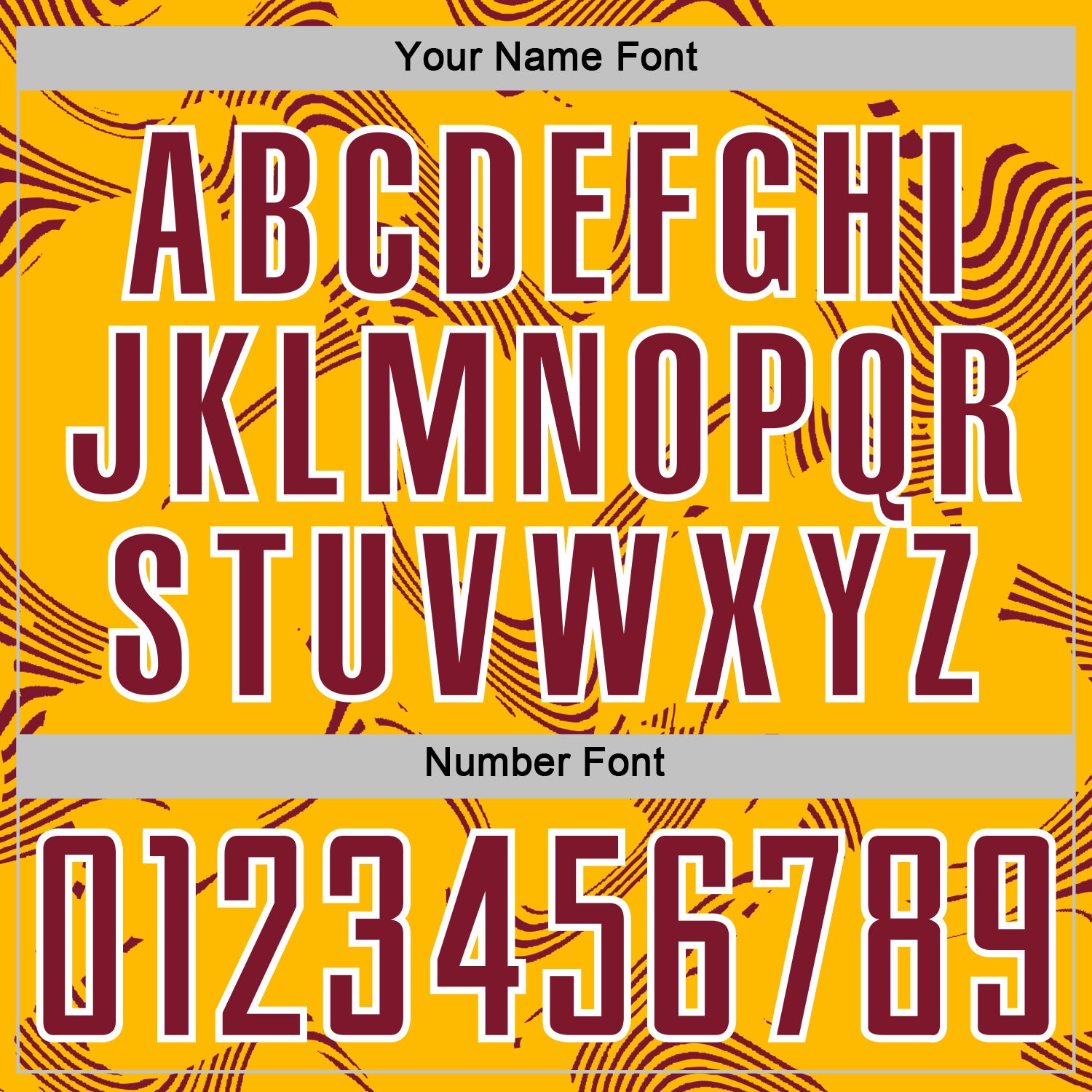 Custom Gold Crimson-White Curve Lines Sports Sublimation Soccer Uniform Jersey