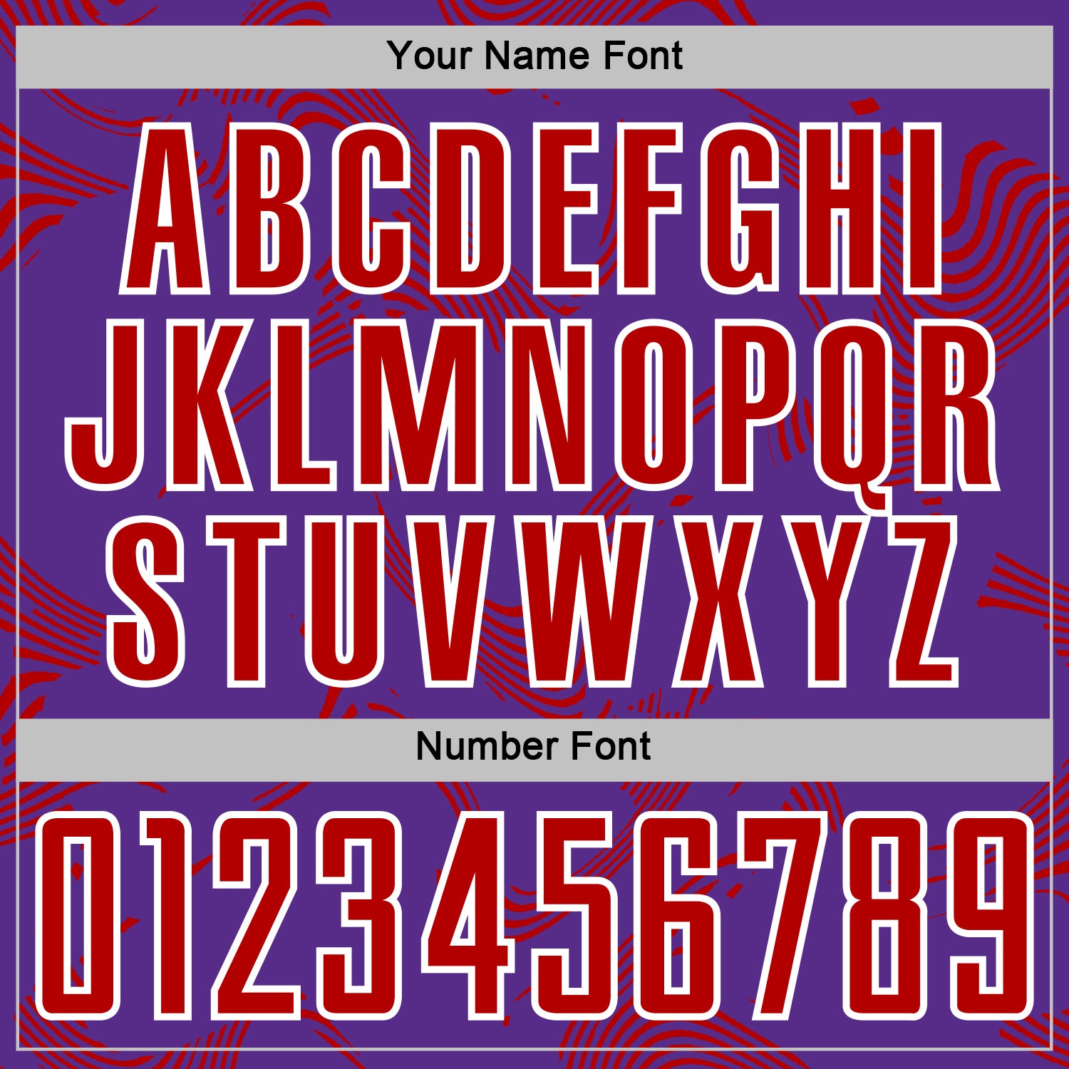 Custom Purple Red-White Curve Lines Sports Sublimation Soccer Uniform Jersey