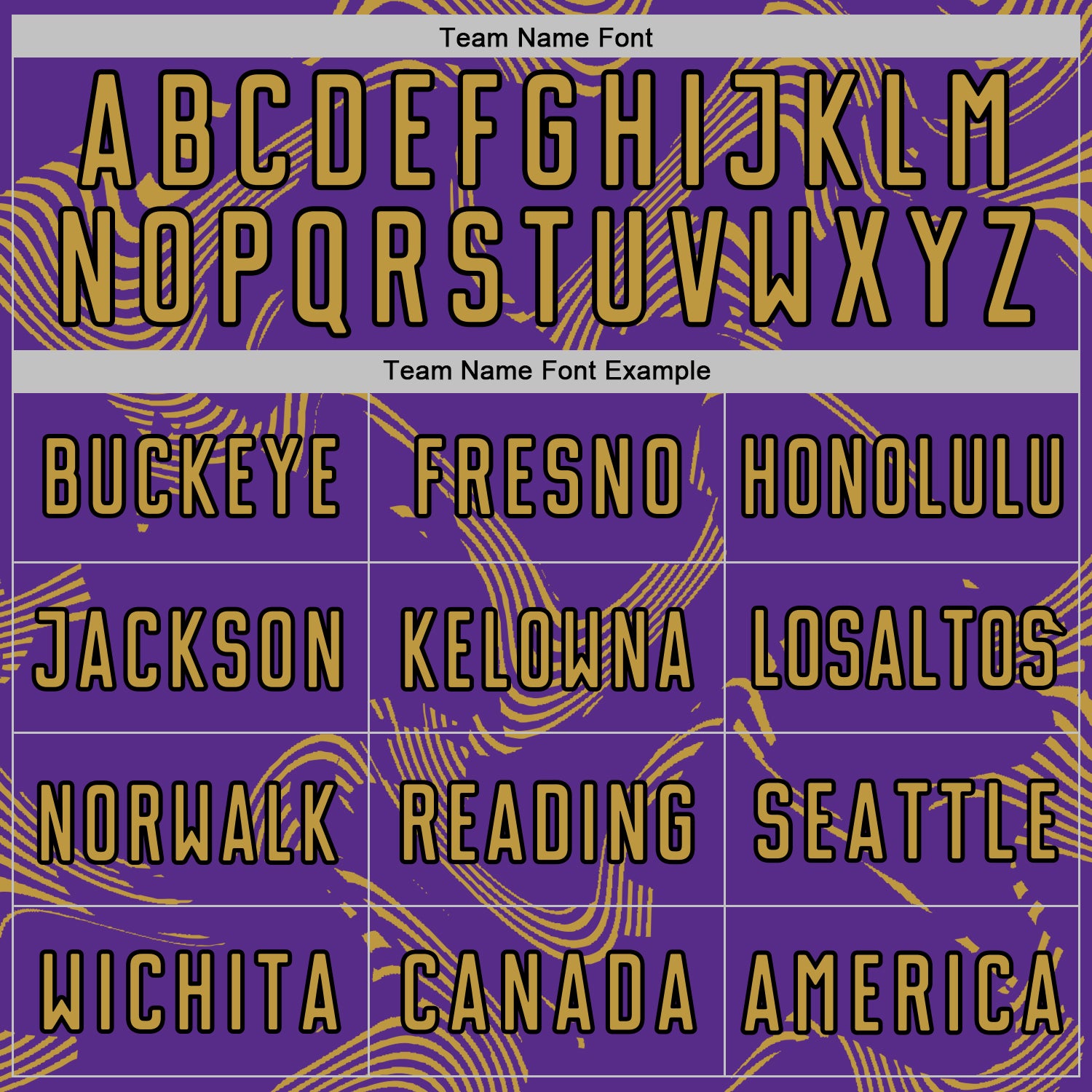 Custom Purple Old Gold-Black Curve Lines Sports Sublimation Soccer Uniform Jersey