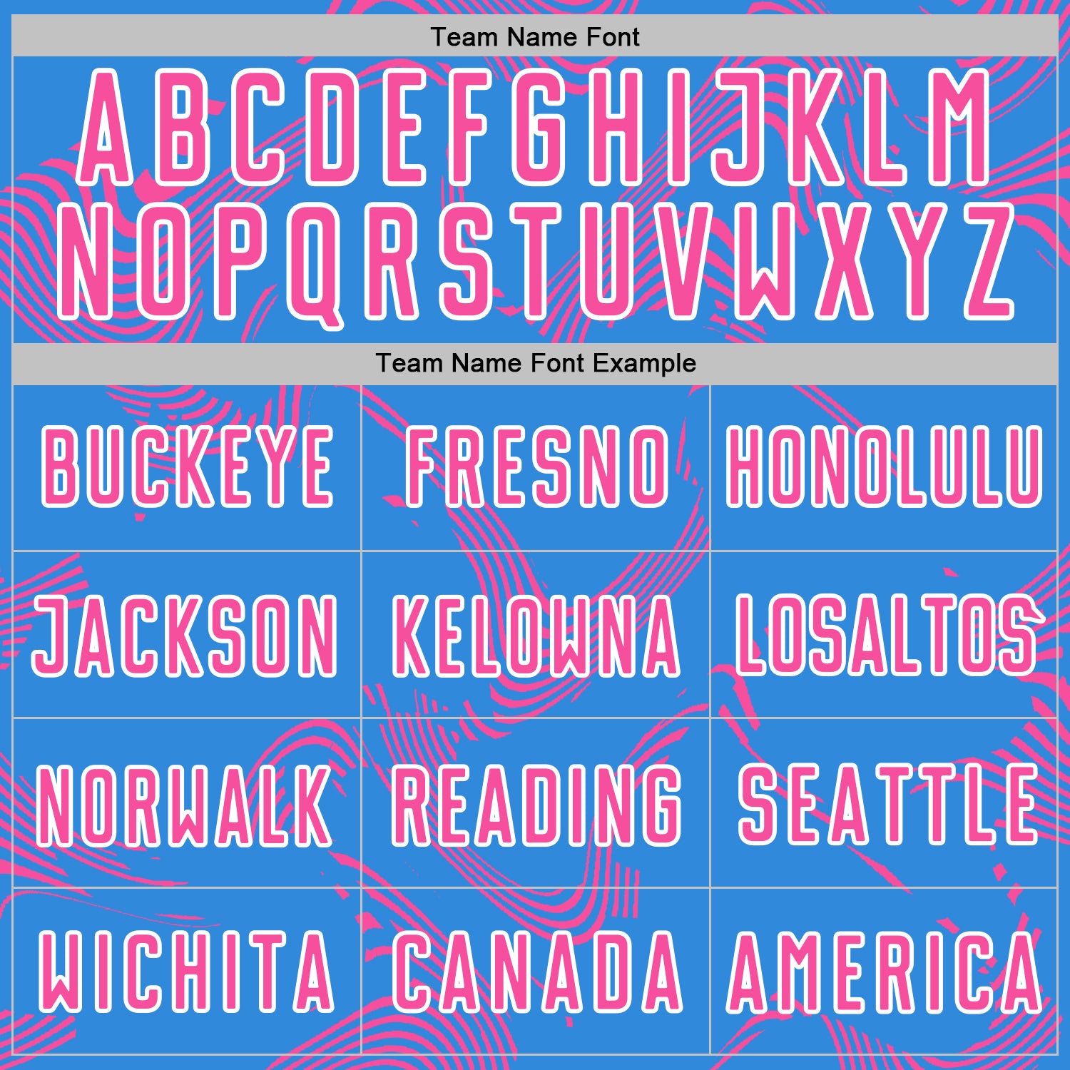 Custom Powder Blue Pink-White Curve Lines Sports Sublimation Soccer Uniform Jersey