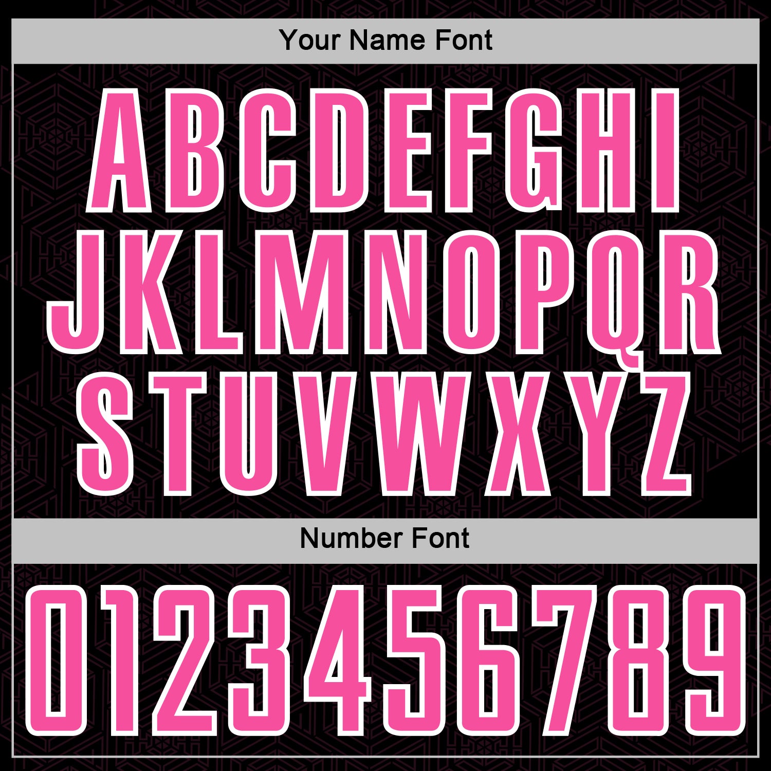 Custom Black Pink-White Geometric Shape Sports Sublimation Soccer Uniform Jersey