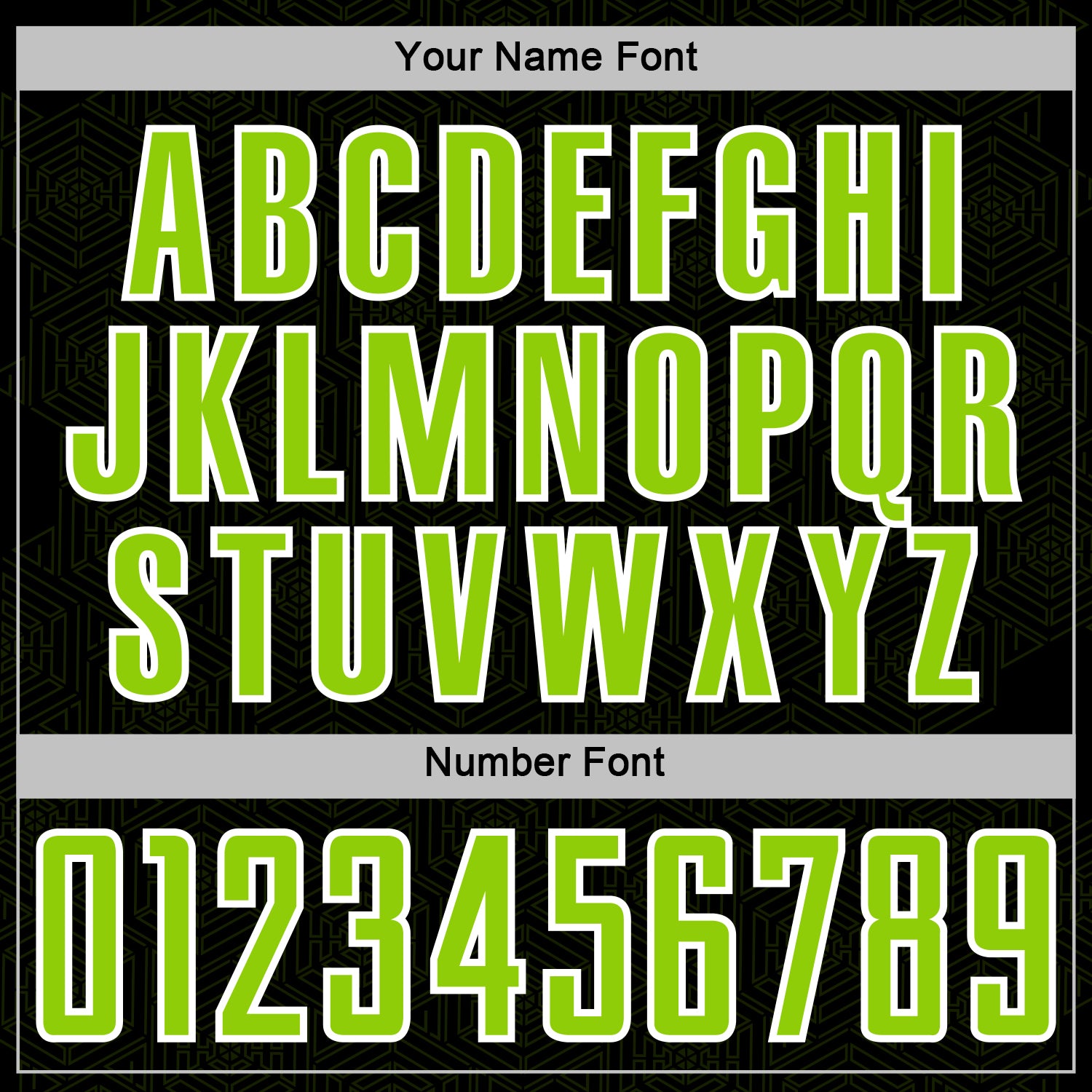 Custom Black Neon Green-White Geometric Shape Sports Sublimation Soccer Uniform Jersey