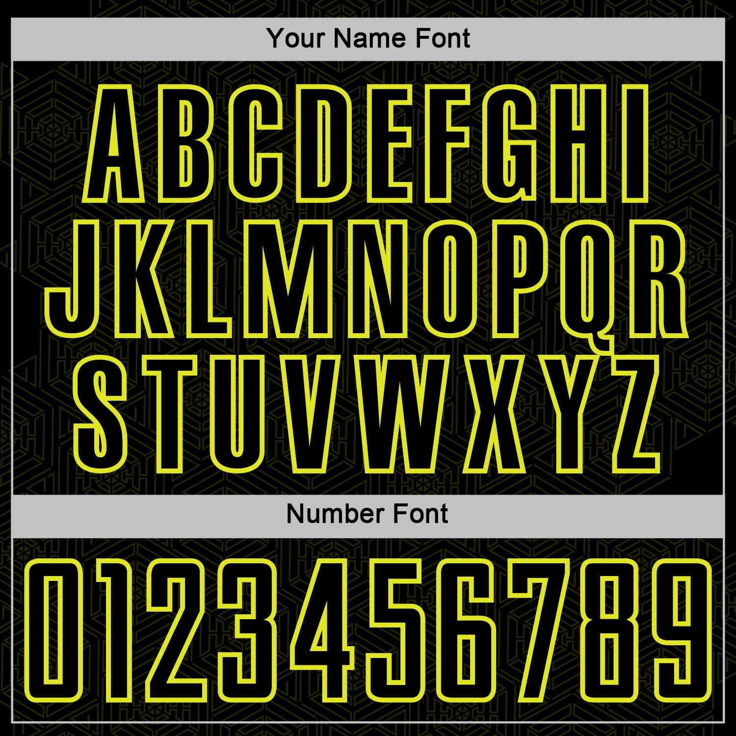 Custom Black Neon Yellow Geometric Shape Sports Sublimation Soccer Uniform Jersey