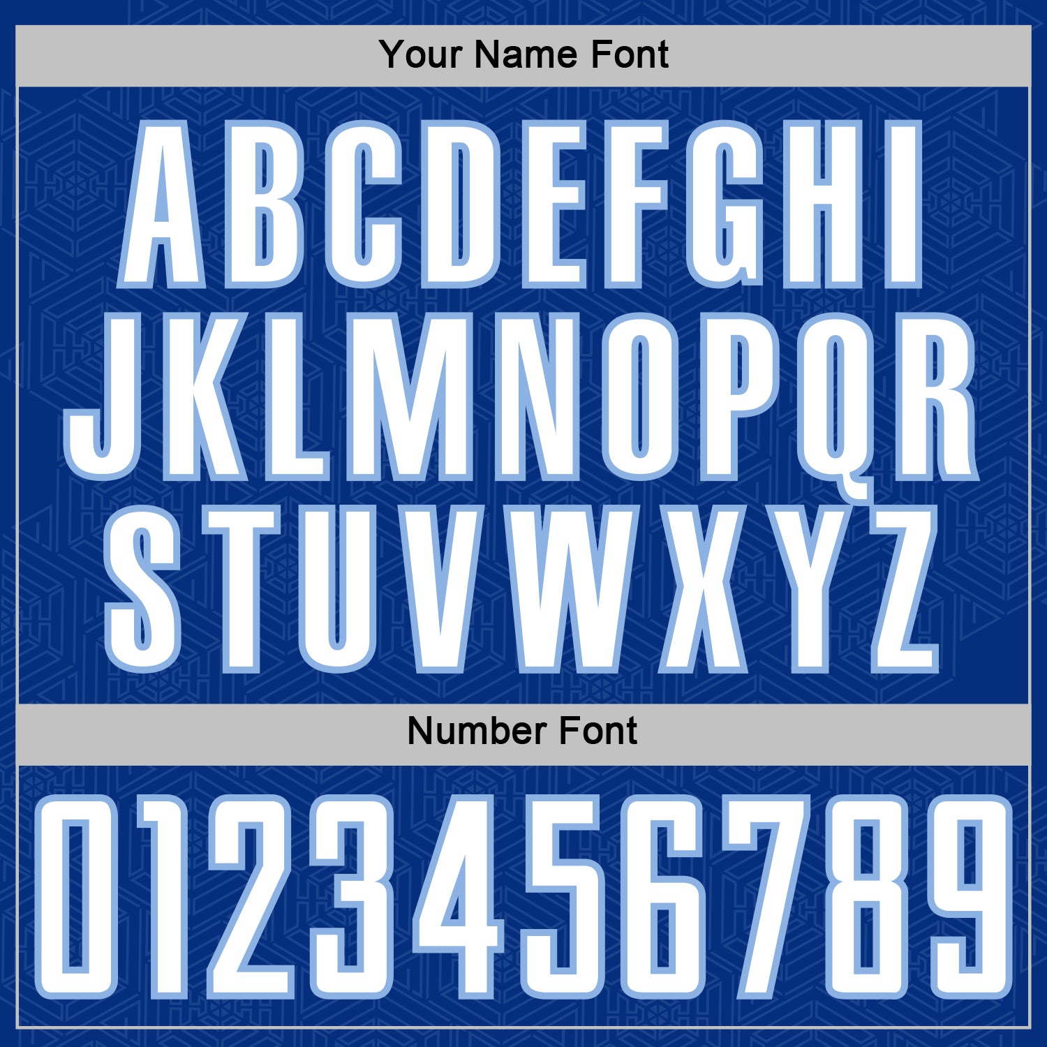 Custom Royal White-Light Blue Geometric Shape Sports Sublimation Soccer Uniform Jersey