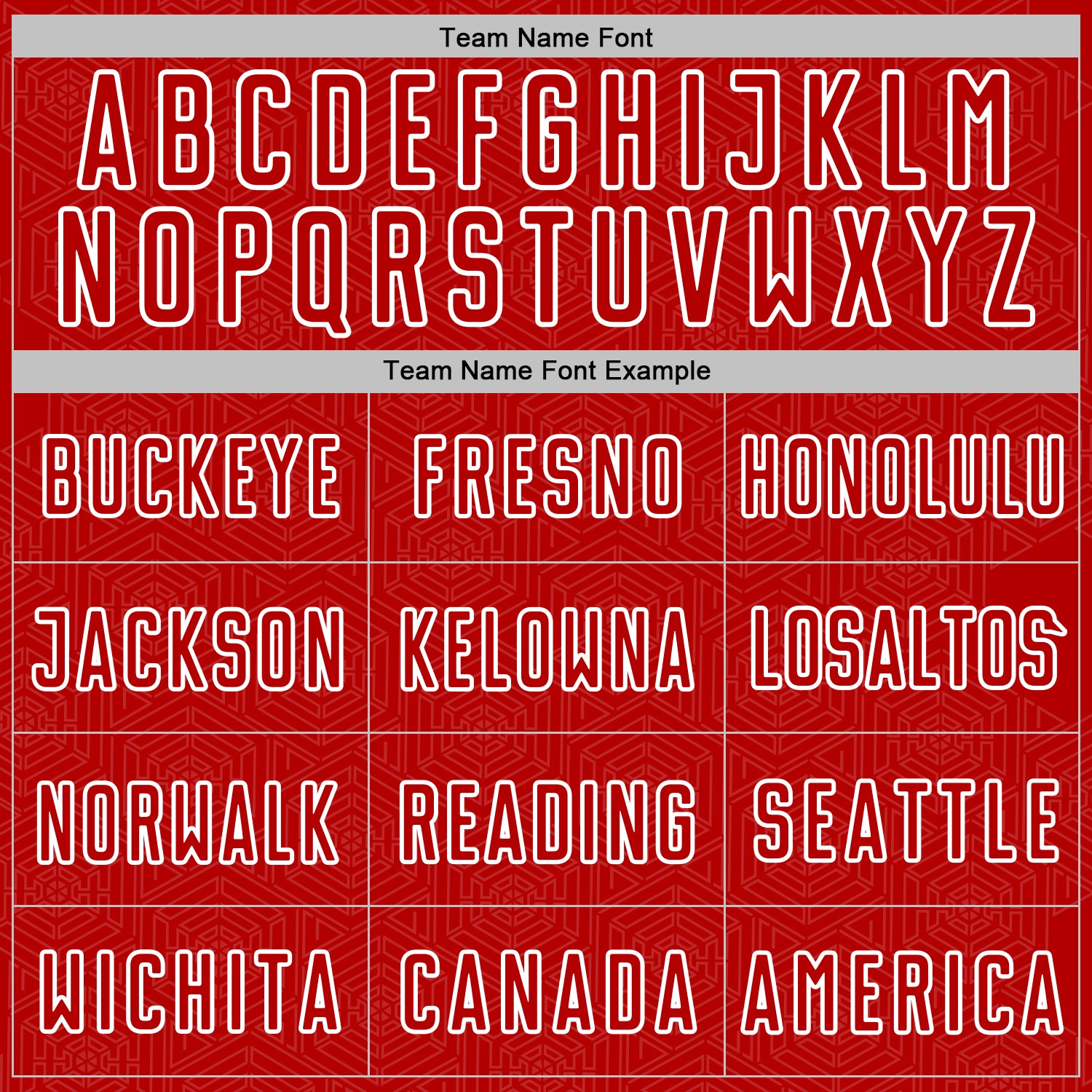 Custom Red White Geometric Shape Sports Sublimation Soccer Uniform Jersey