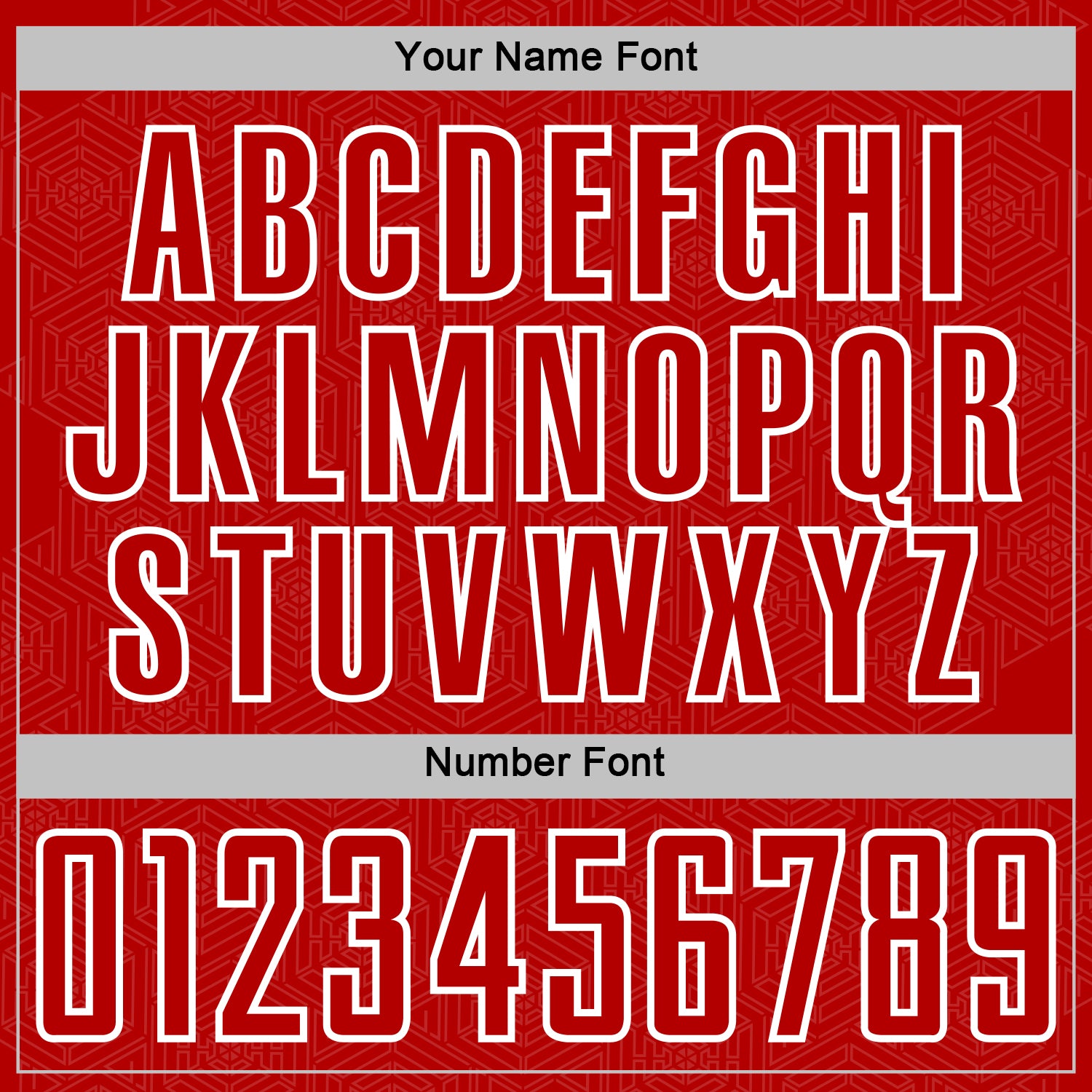 Custom Red White Geometric Shape Sports Sublimation Soccer Uniform Jersey