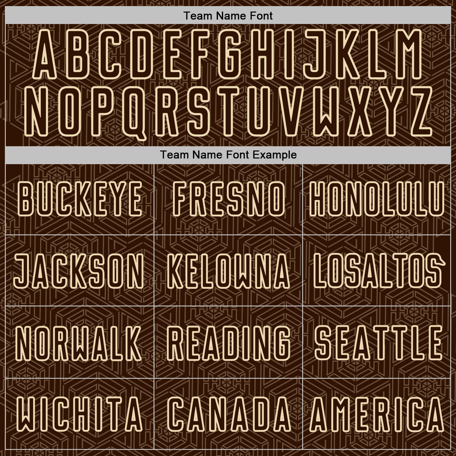 Custom Brown Cream Geometric Shape Sports Sublimation Soccer Uniform Jersey