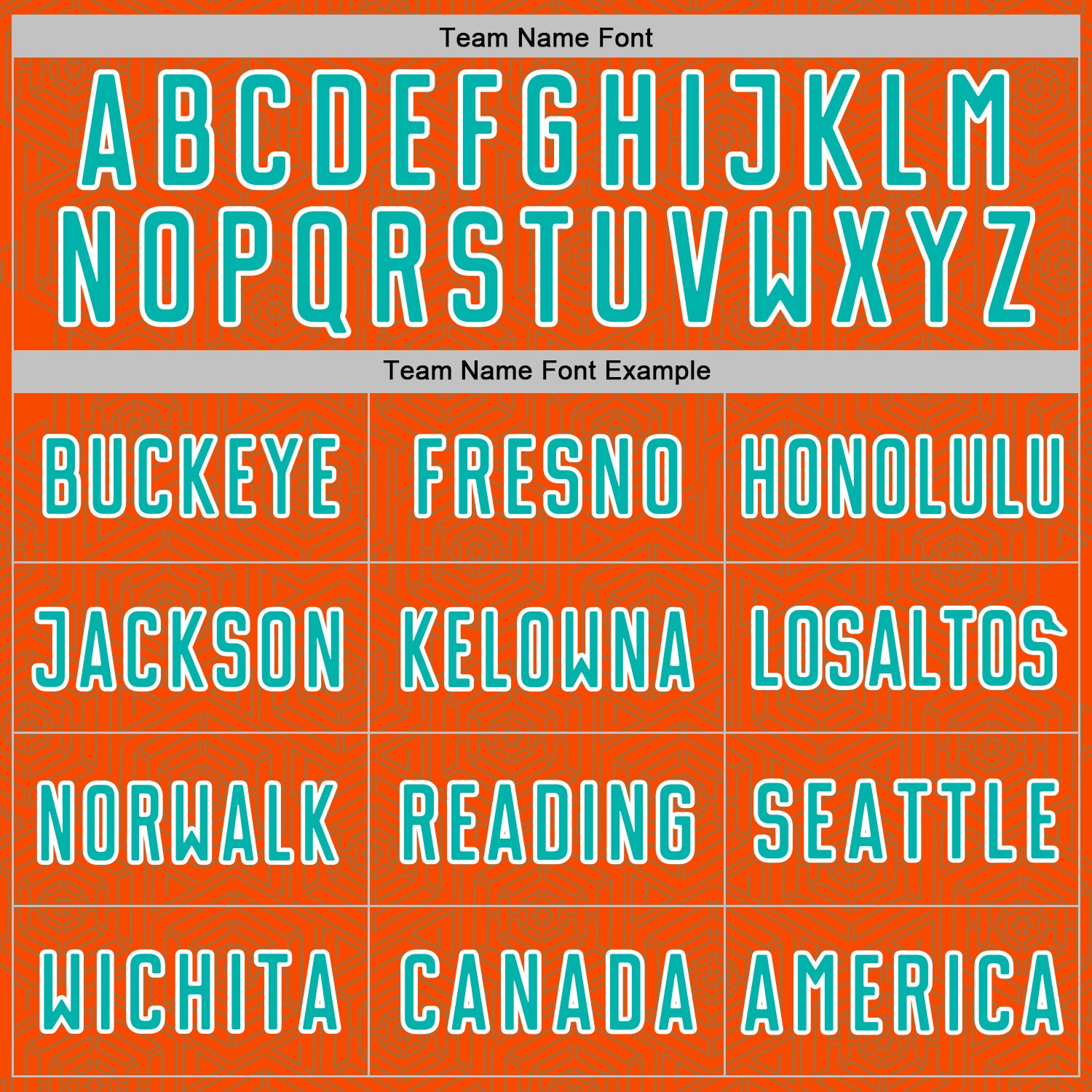 Custom Orange Aqua-White Geometric Shape Sports Sublimation Soccer Uniform Jersey