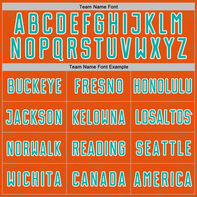 Custom Orange Aqua-White Geometric Shape Sports Sublimation Soccer Uniform Jersey