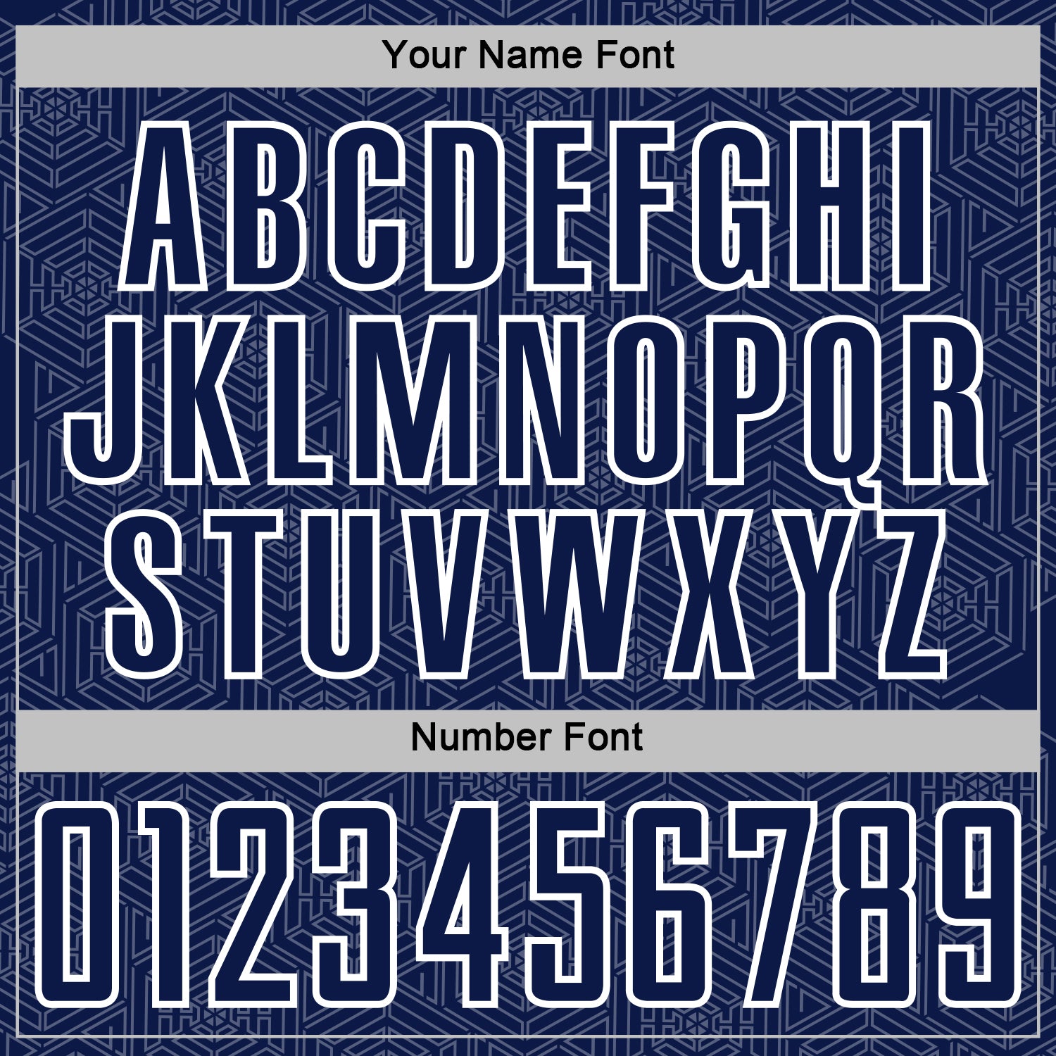 Custom Navy White Geometric Shape Sports Sublimation Soccer Uniform Jersey