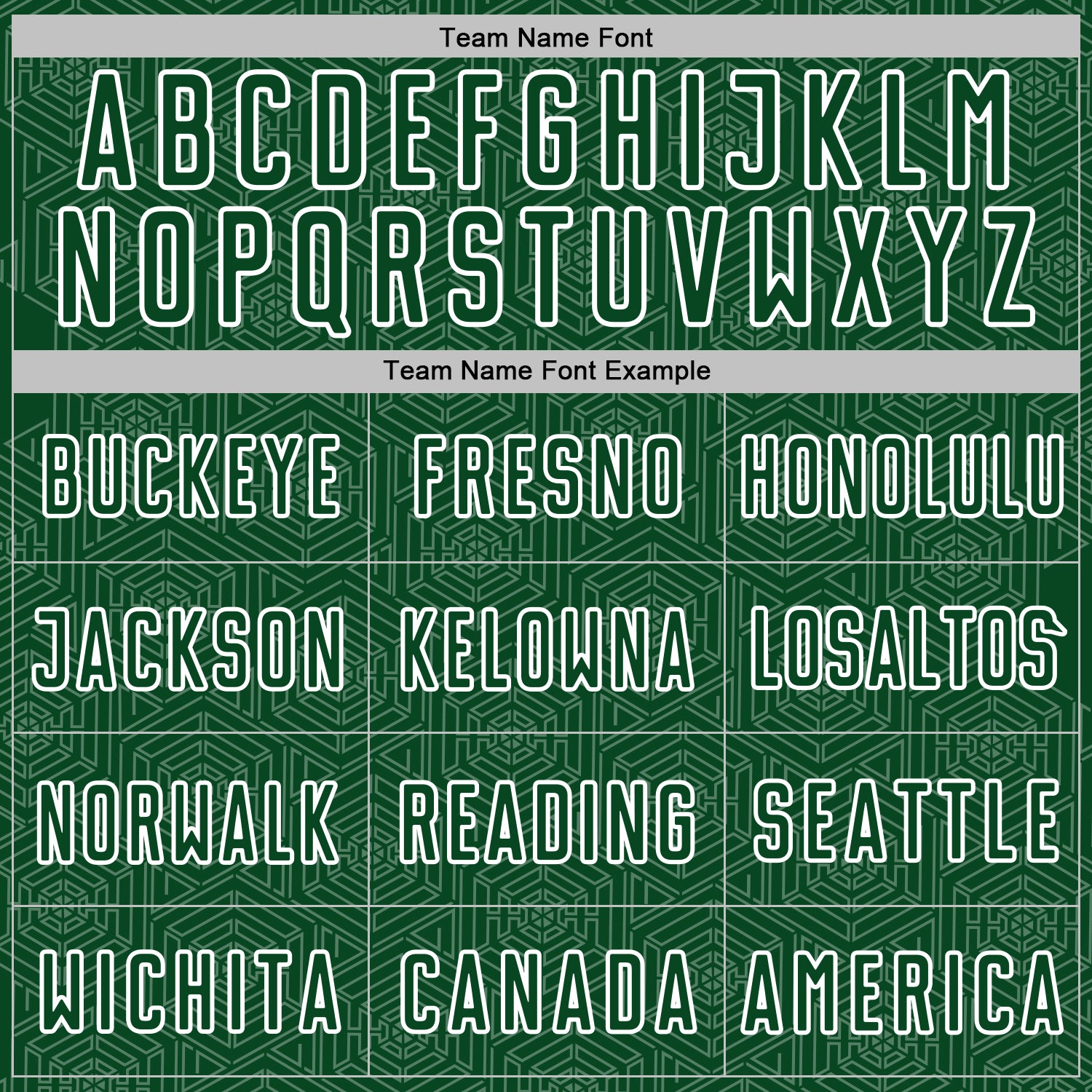 Custom Green White Geometric Shape Sports Sublimation Soccer Uniform Jersey