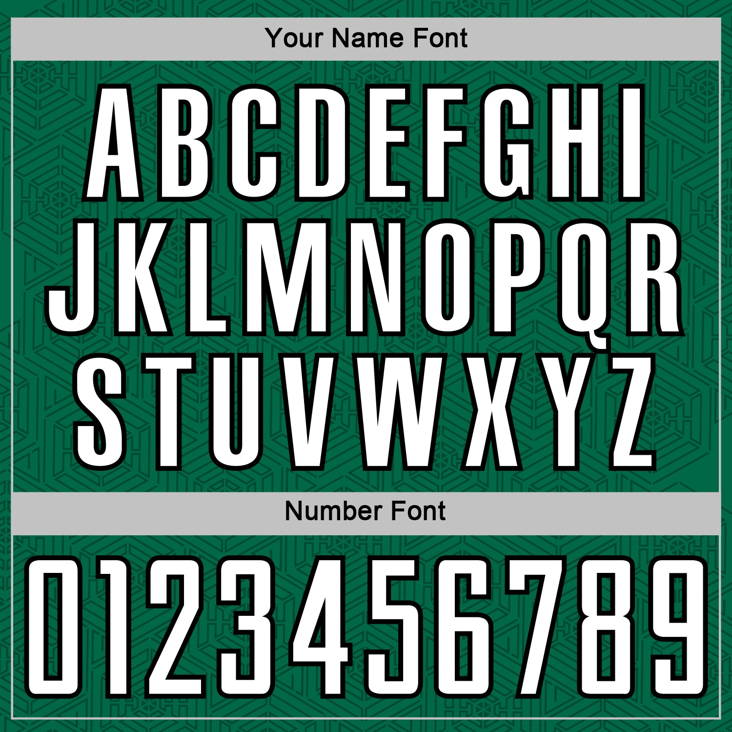 Custom Kelly Green White-Black Geometric Shape Sports Sublimation Soccer Uniform Jersey