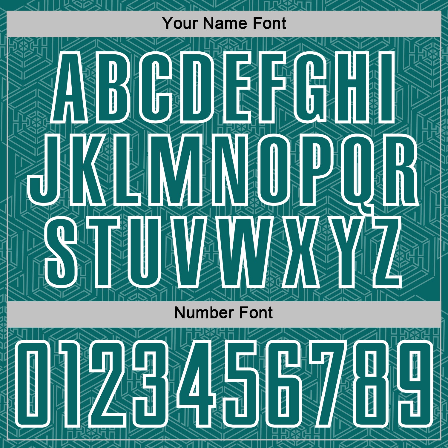 Custom Teal White Geometric Shape Sports Sublimation Soccer Uniform Jersey