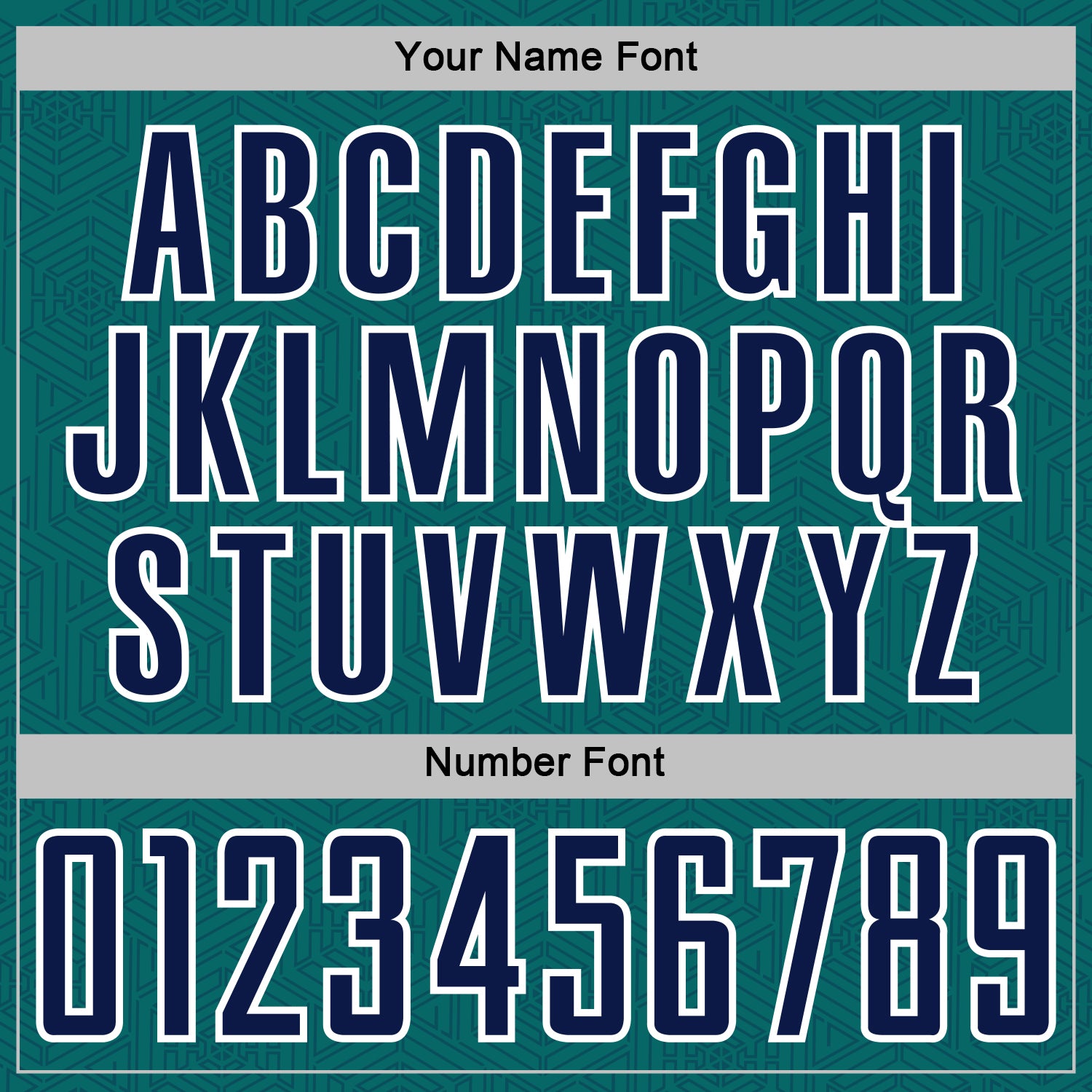 Custom Teal Navy-White Geometric Shape Sports Sublimation Soccer Uniform Jersey