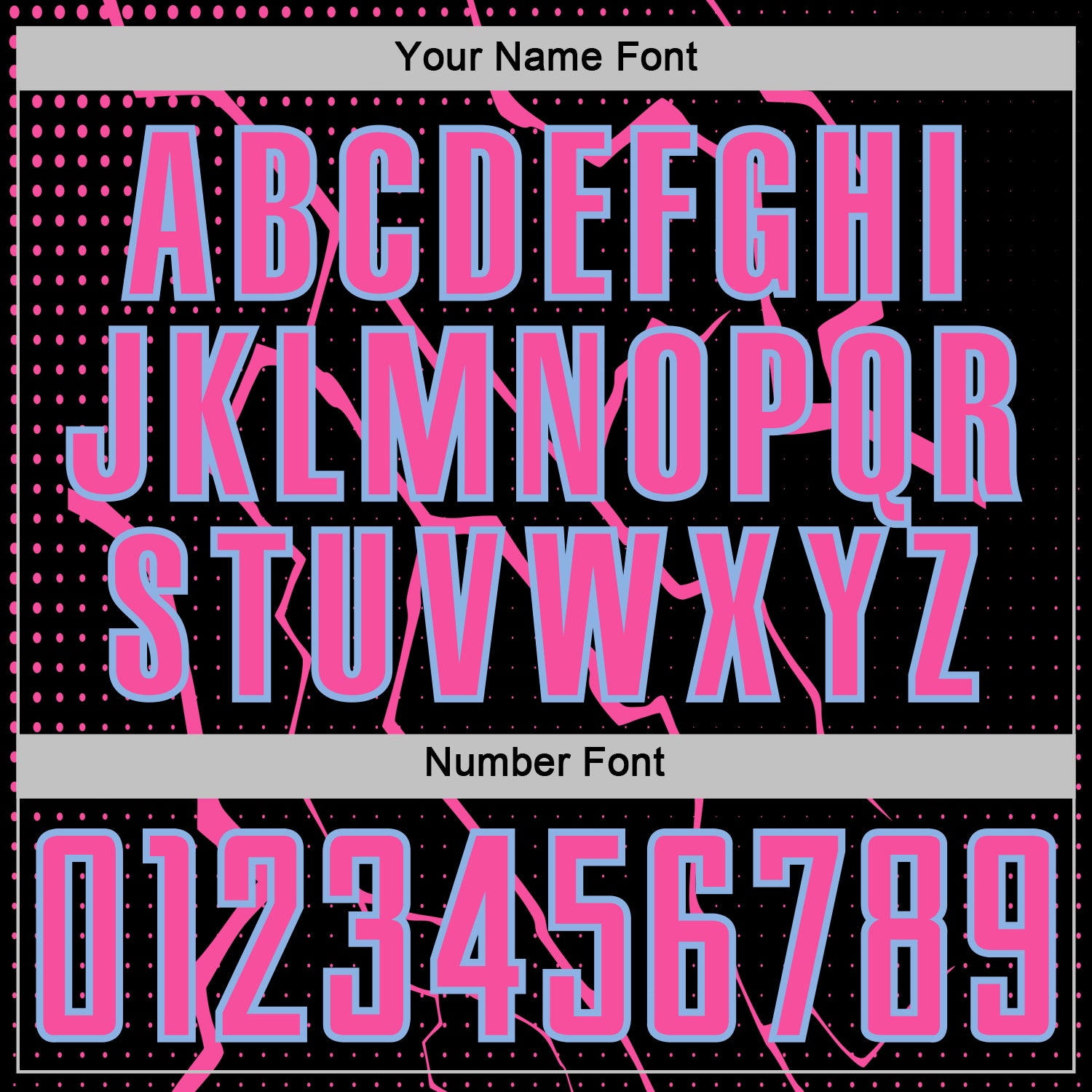 Custom Black Pink-Light Blue Lightning Sports Sublimation Soccer Uniform Jersey