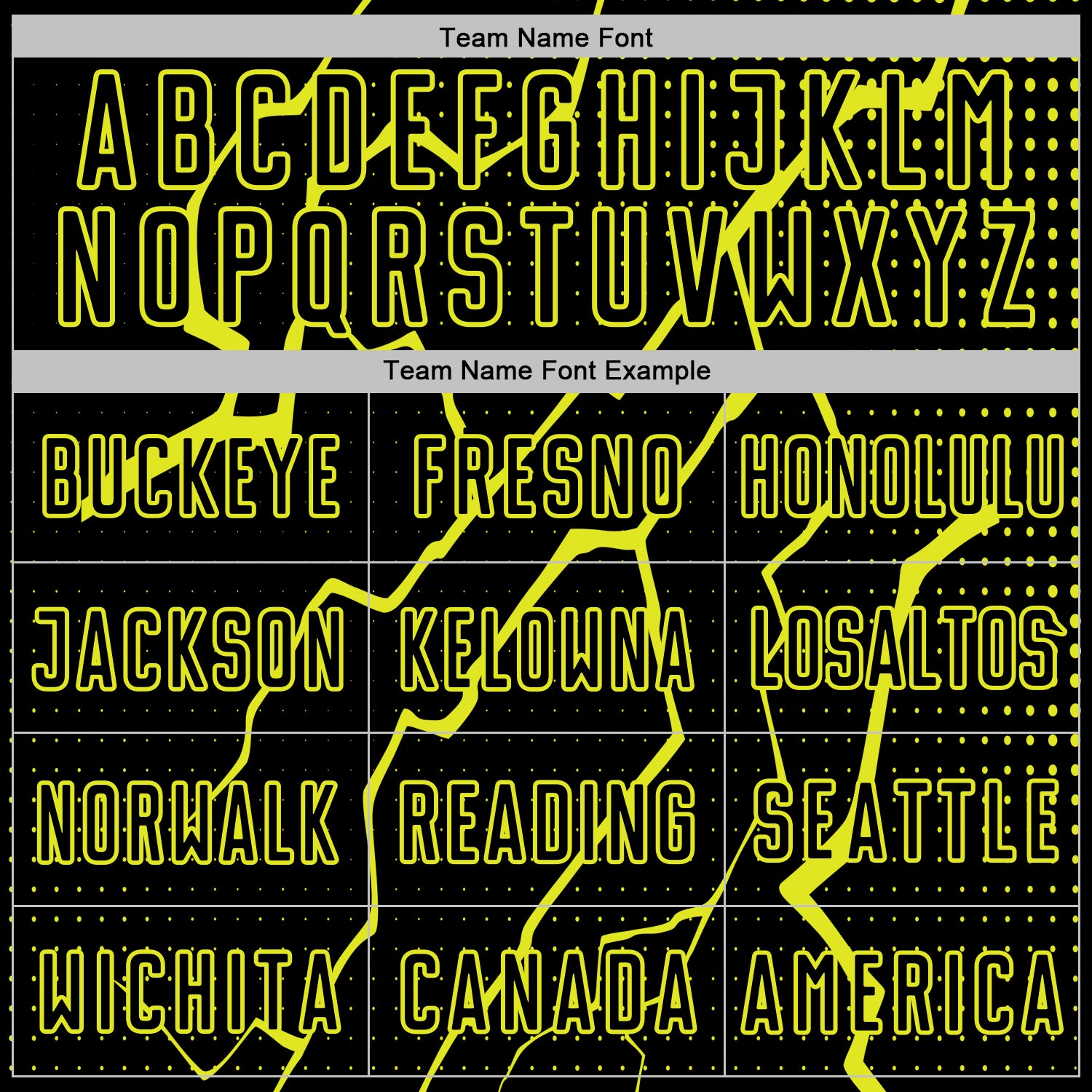 Custom Black Neon Yellow Lightning Sports Sublimation Soccer Uniform Jersey