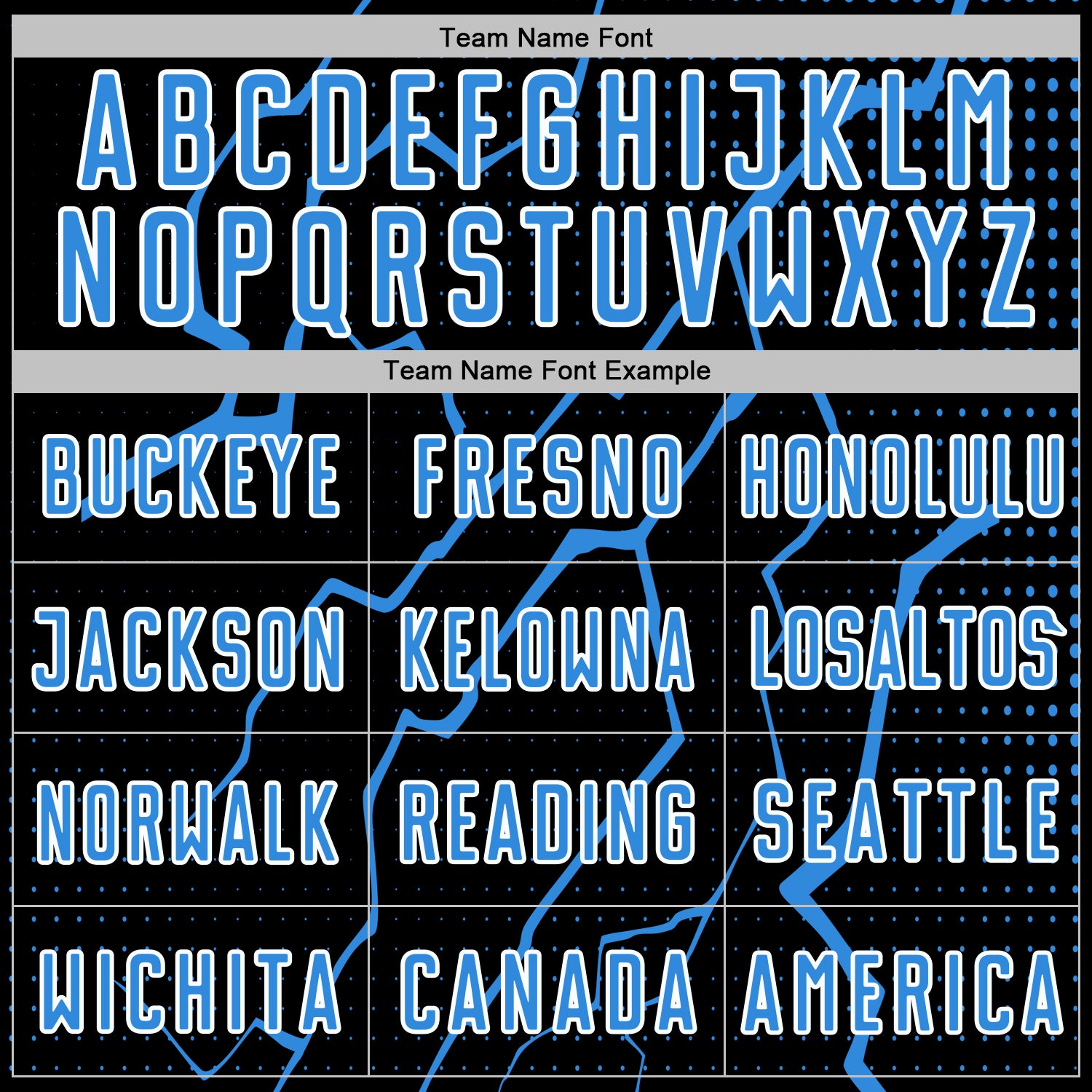 Custom Black Powder Blue-White Lightning Sports Sublimation Soccer Uniform Jersey