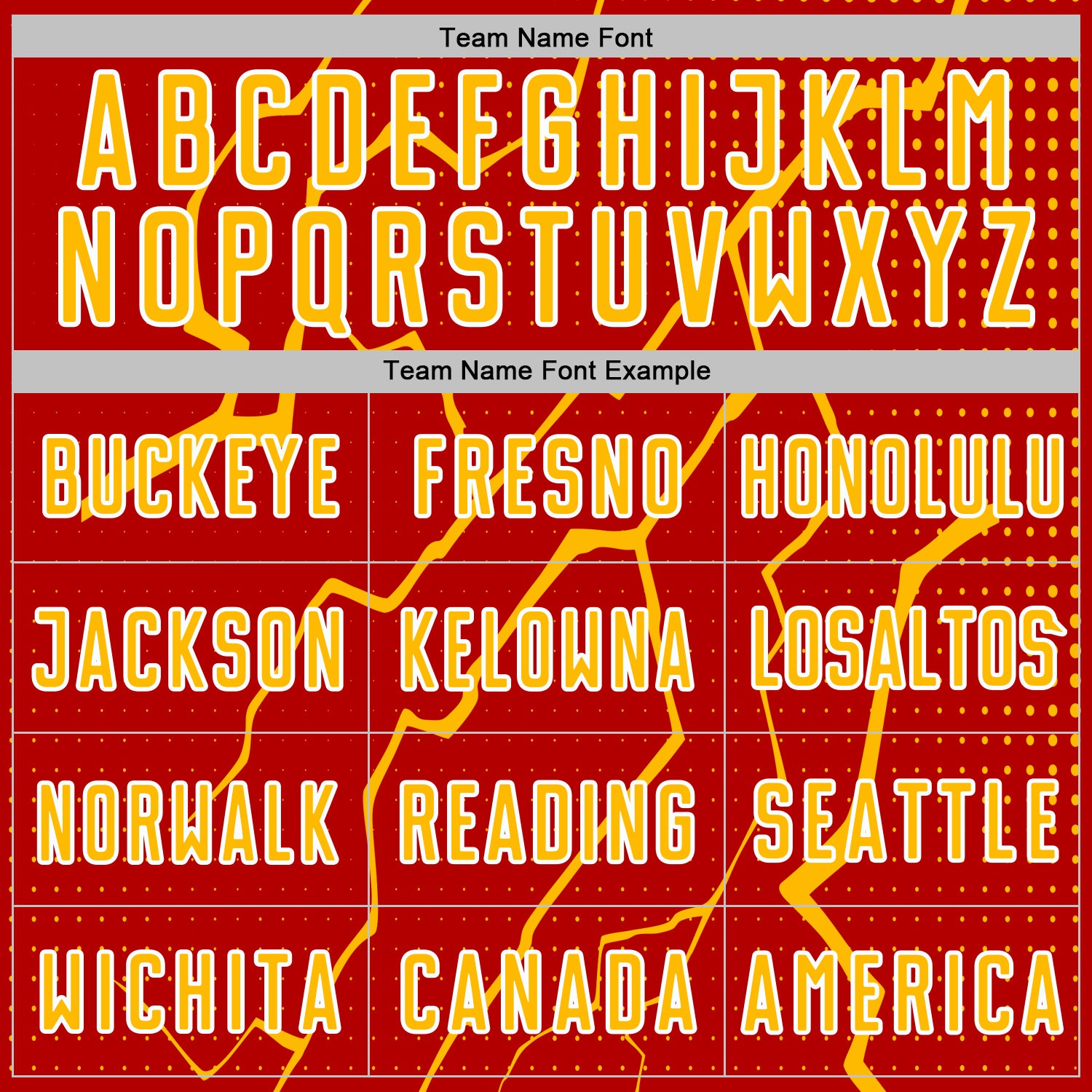 Custom Red Gold-White Lightning Sports Sublimation Soccer Uniform Jersey