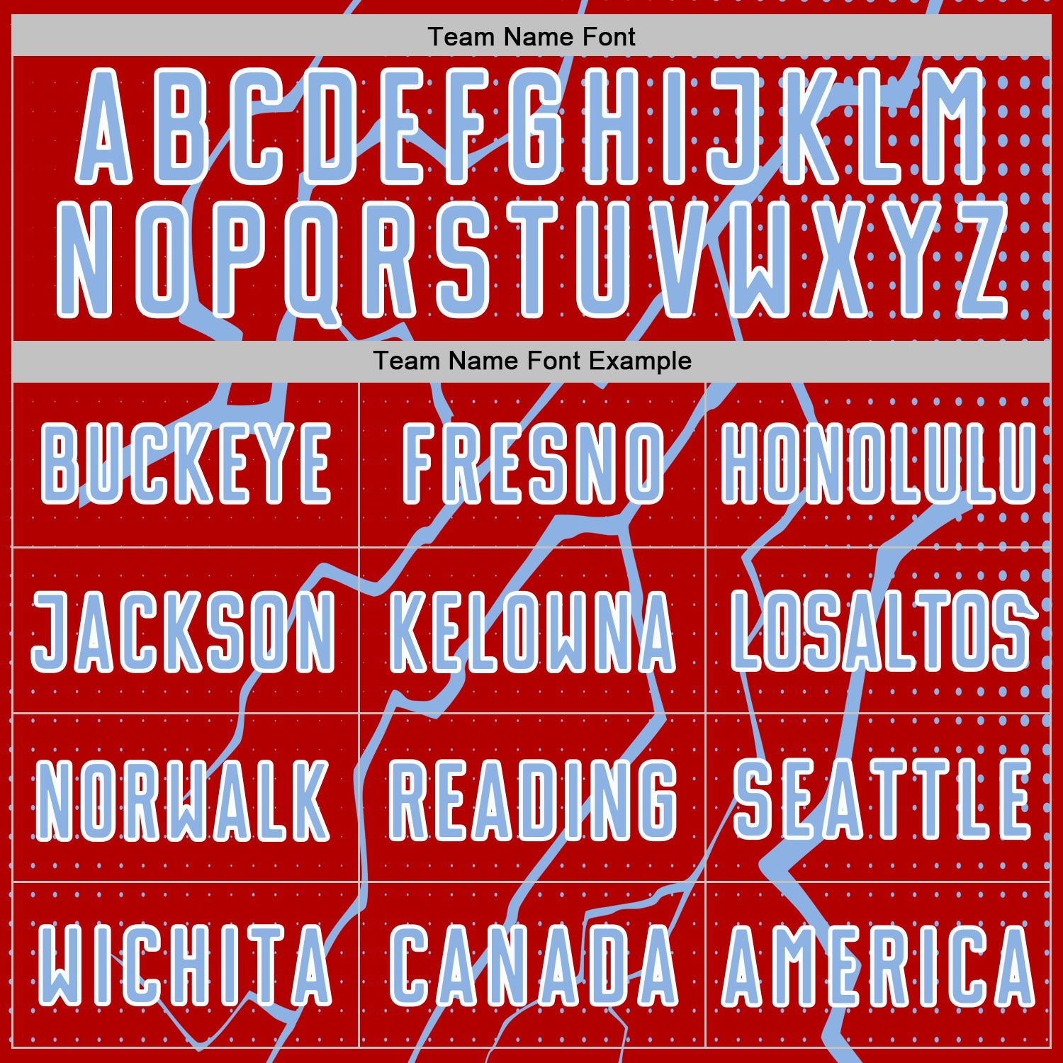 Custom Red Light Blue-White Lightning Sports Sublimation Soccer Uniform Jersey