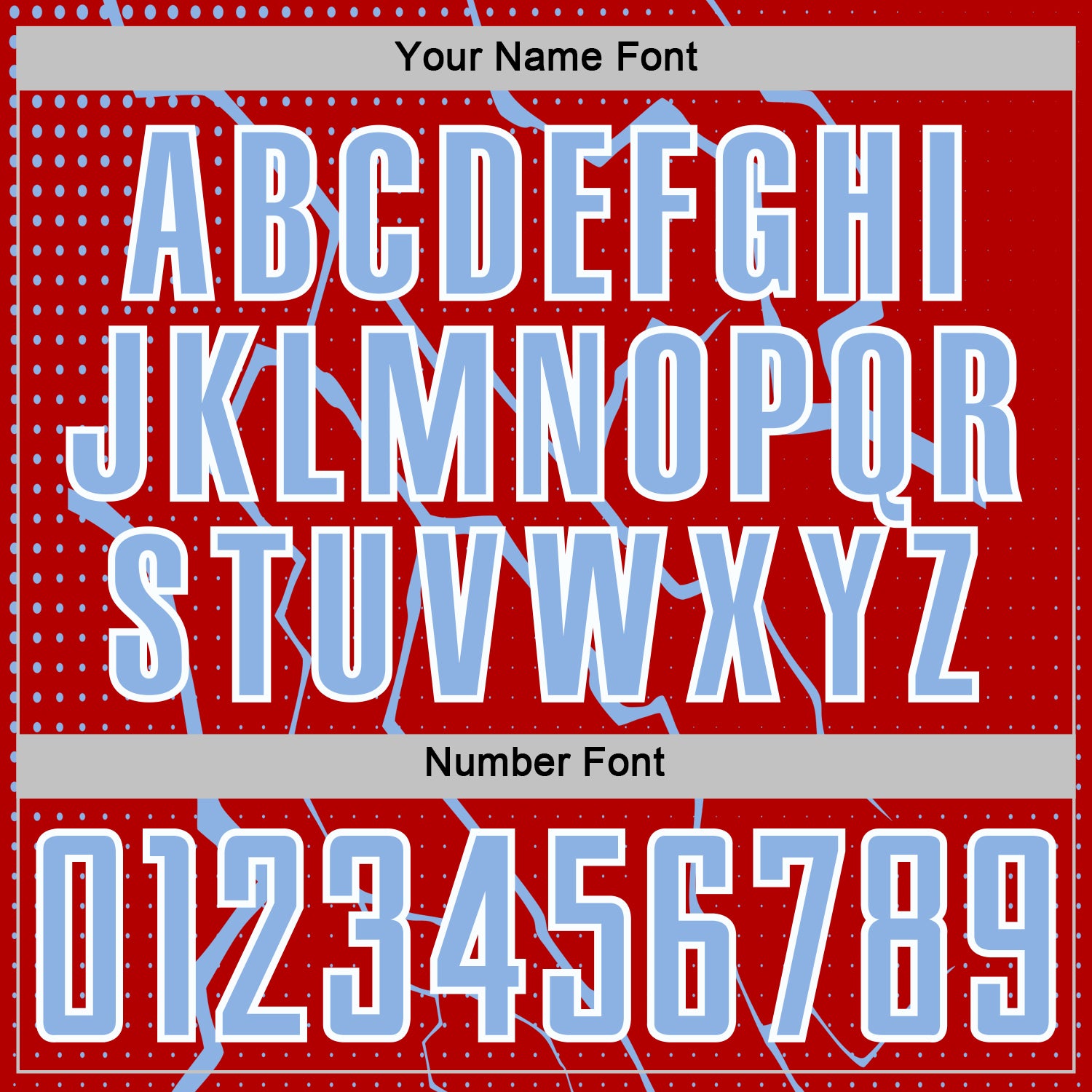 Custom Red Light Blue-White Lightning Sports Sublimation Soccer Uniform Jersey