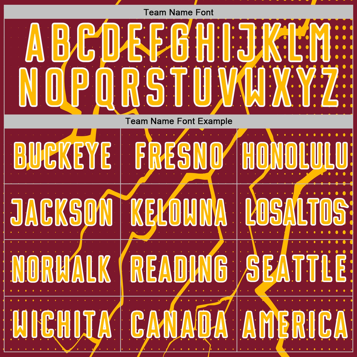 Custom Crimson Gold-White Lightning Sports Sublimation Soccer Uniform Jersey