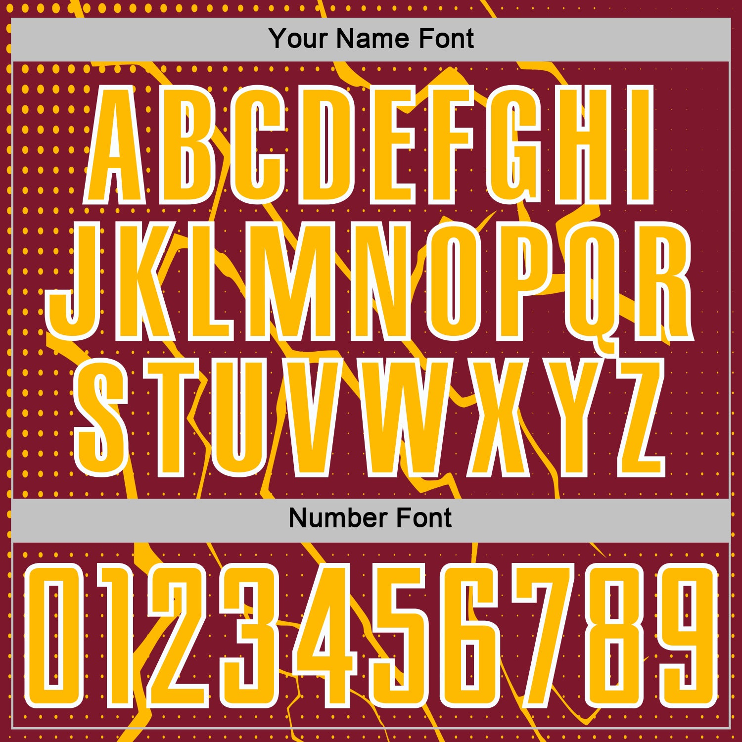 Custom Crimson Gold-White Lightning Sports Sublimation Soccer Uniform Jersey