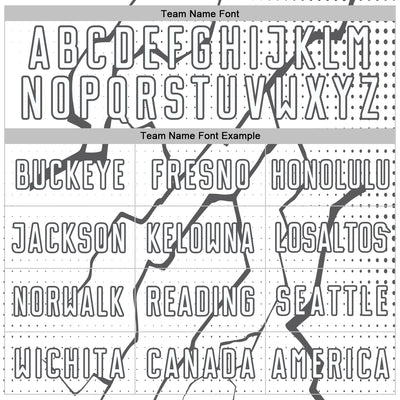 Custom White Steel Gray Lightning Sports Sublimation Soccer Uniform Jersey