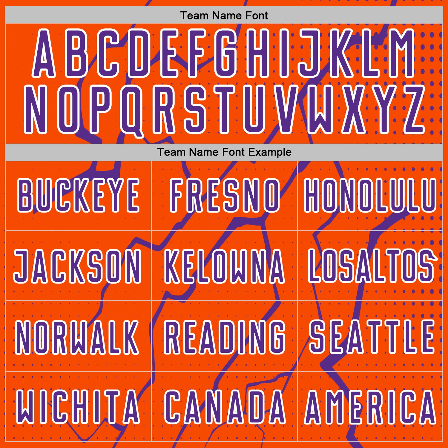 Custom Orange Purple-White Lightning Sports Sublimation Soccer Uniform Jersey