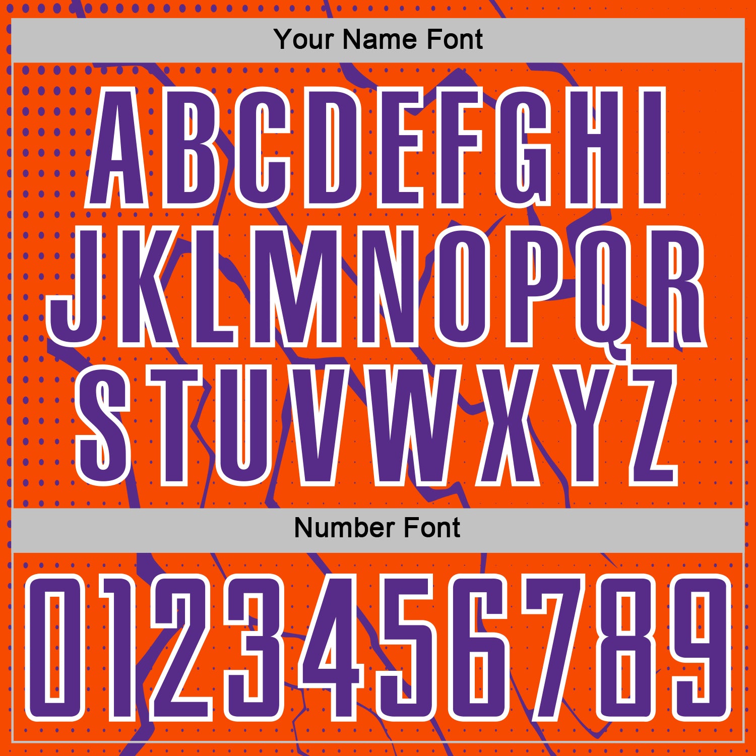 Custom Orange Purple-White Lightning Sports Sublimation Soccer Uniform Jersey