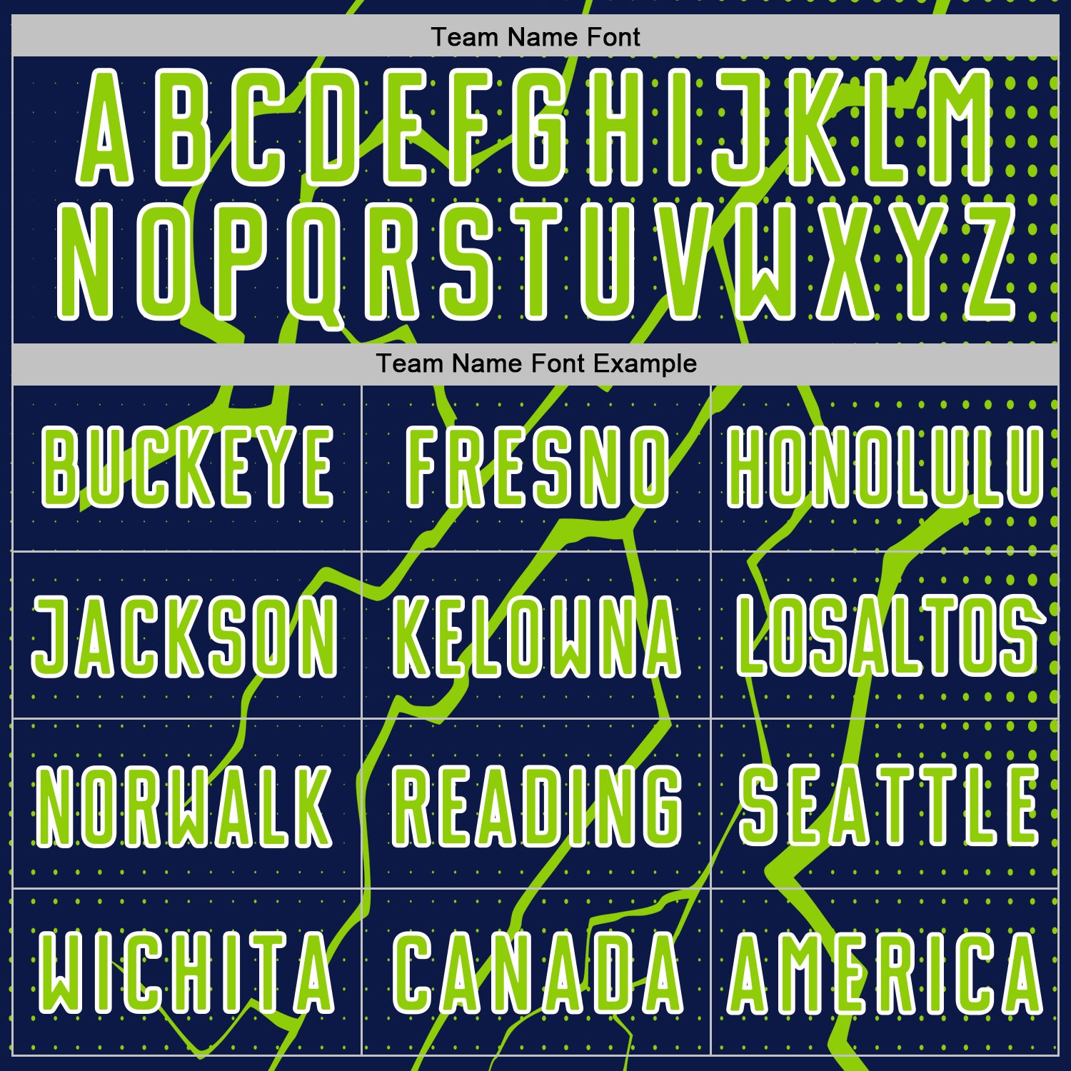 Custom Navy Neon Green-White Lightning Sports Sublimation Soccer Uniform Jersey