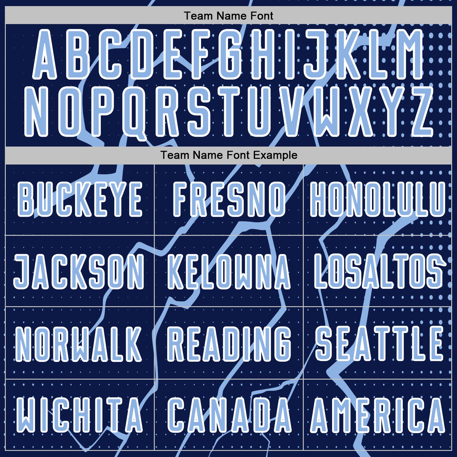 Custom Navy Light Blue-White Lightning Sports Sublimation Soccer Uniform Jersey