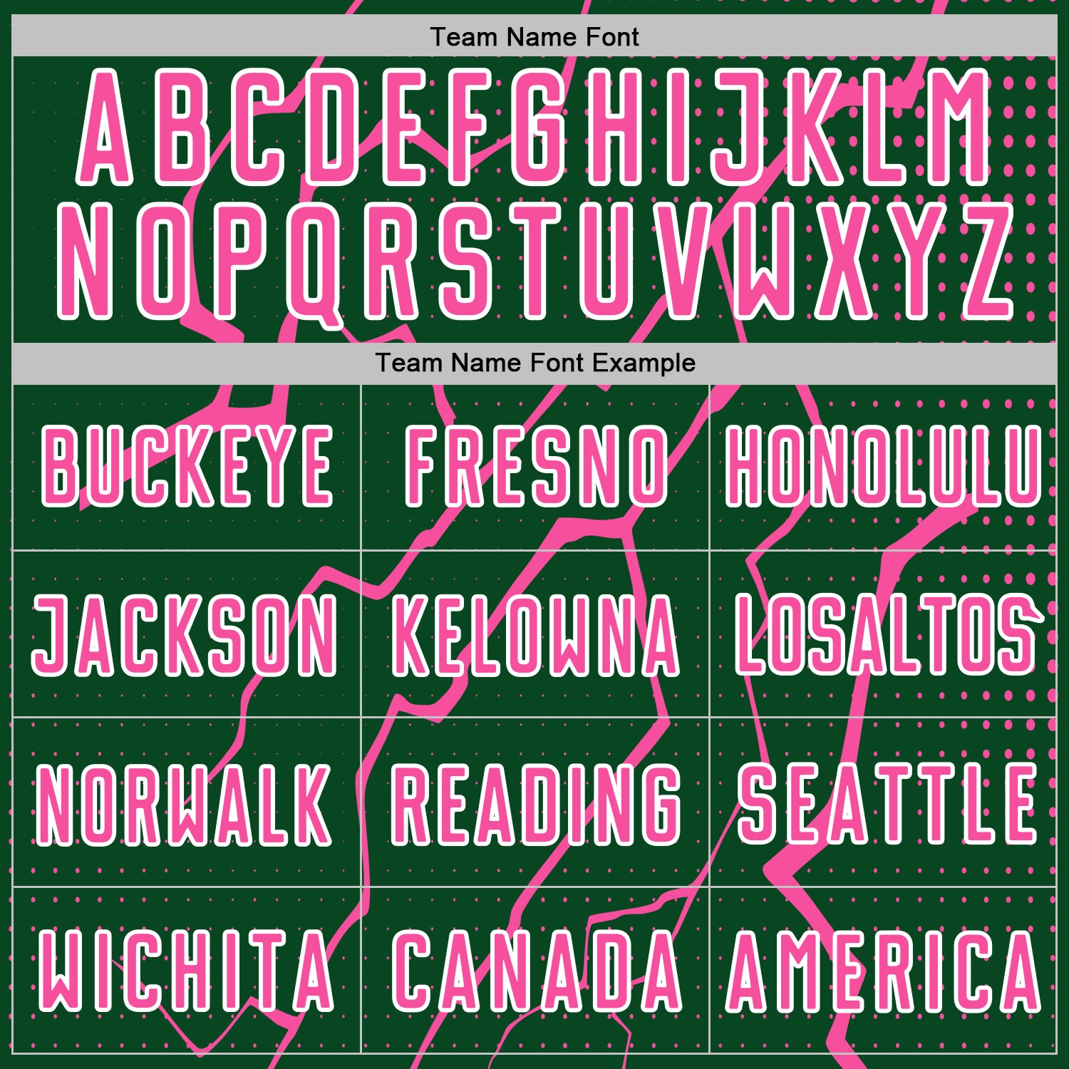 Custom Green Pink-White Lightning Sports Sublimation Soccer Uniform Jersey