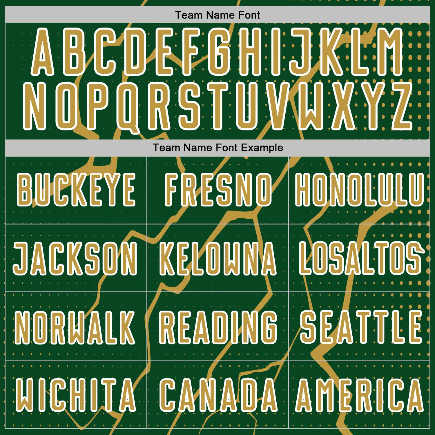 Custom Green Old Gold-White Lightning Sports Sublimation Soccer Uniform Jersey