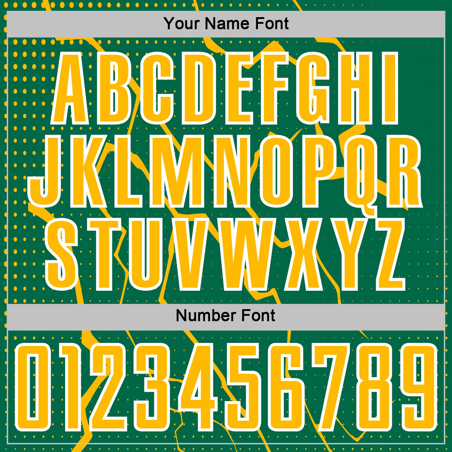 Custom Kelly Green Gold-White Lightning Sports Sublimation Soccer Uniform Jersey