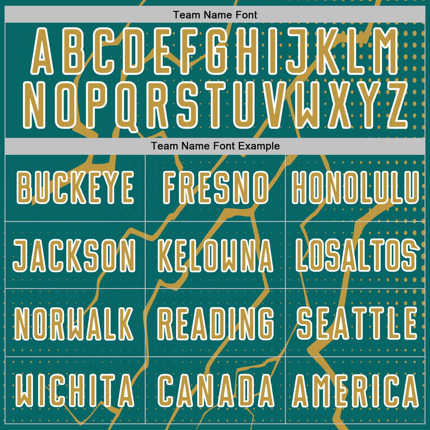 Custom Teal Old Gold-White Lightning Sports Sublimation Soccer Uniform Jersey