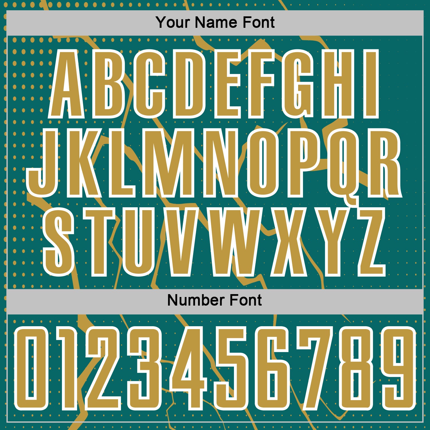 Custom Teal Old Gold-White Lightning Sports Sublimation Soccer Uniform Jersey