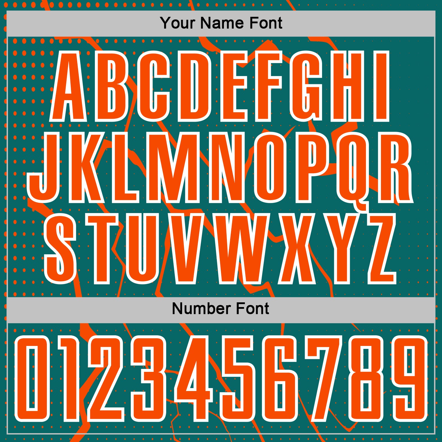 Custom Teal Orange-White Lightning Sports Sublimation Soccer Uniform Jersey