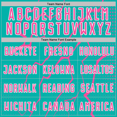 Custom Aqua Pink-White Lightning Sports Sublimation Soccer Uniform Jersey