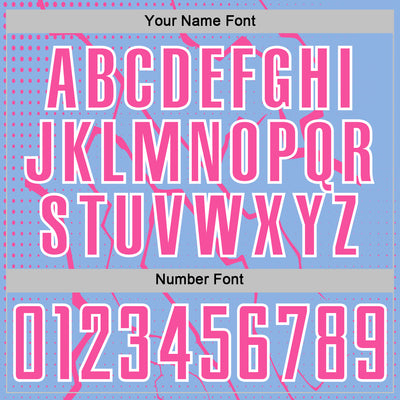 Custom Light Blue Pink-White Lightning Sports Sublimation Soccer Uniform Jersey