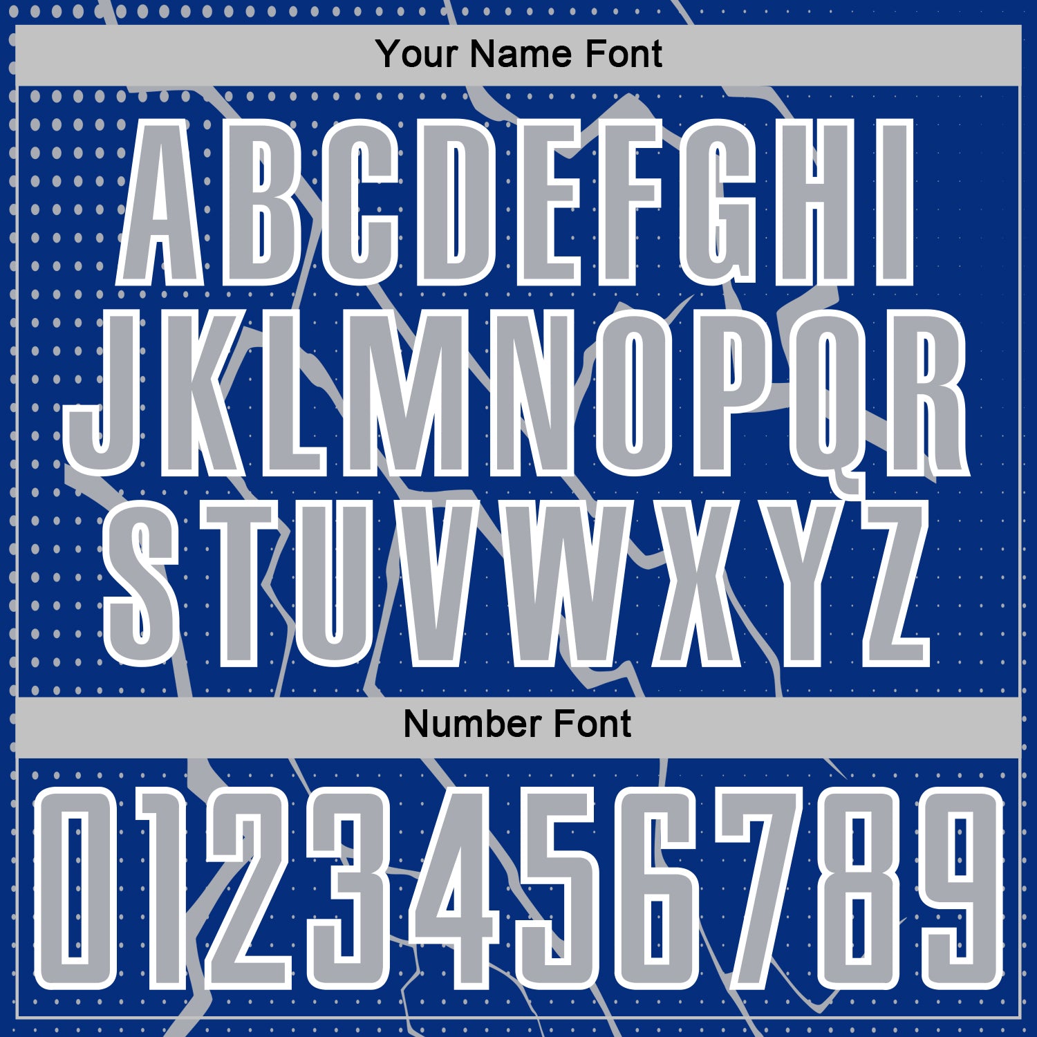 Custom Royal Gray-White Lightning Sports Sublimation Soccer Uniform Jersey