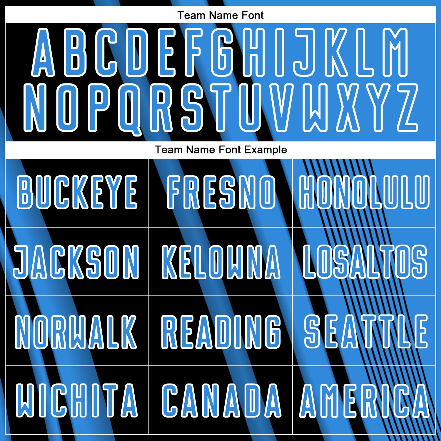 Custom Powder Blue Black-White Lines Sports Sublimation Soccer Uniform Jersey