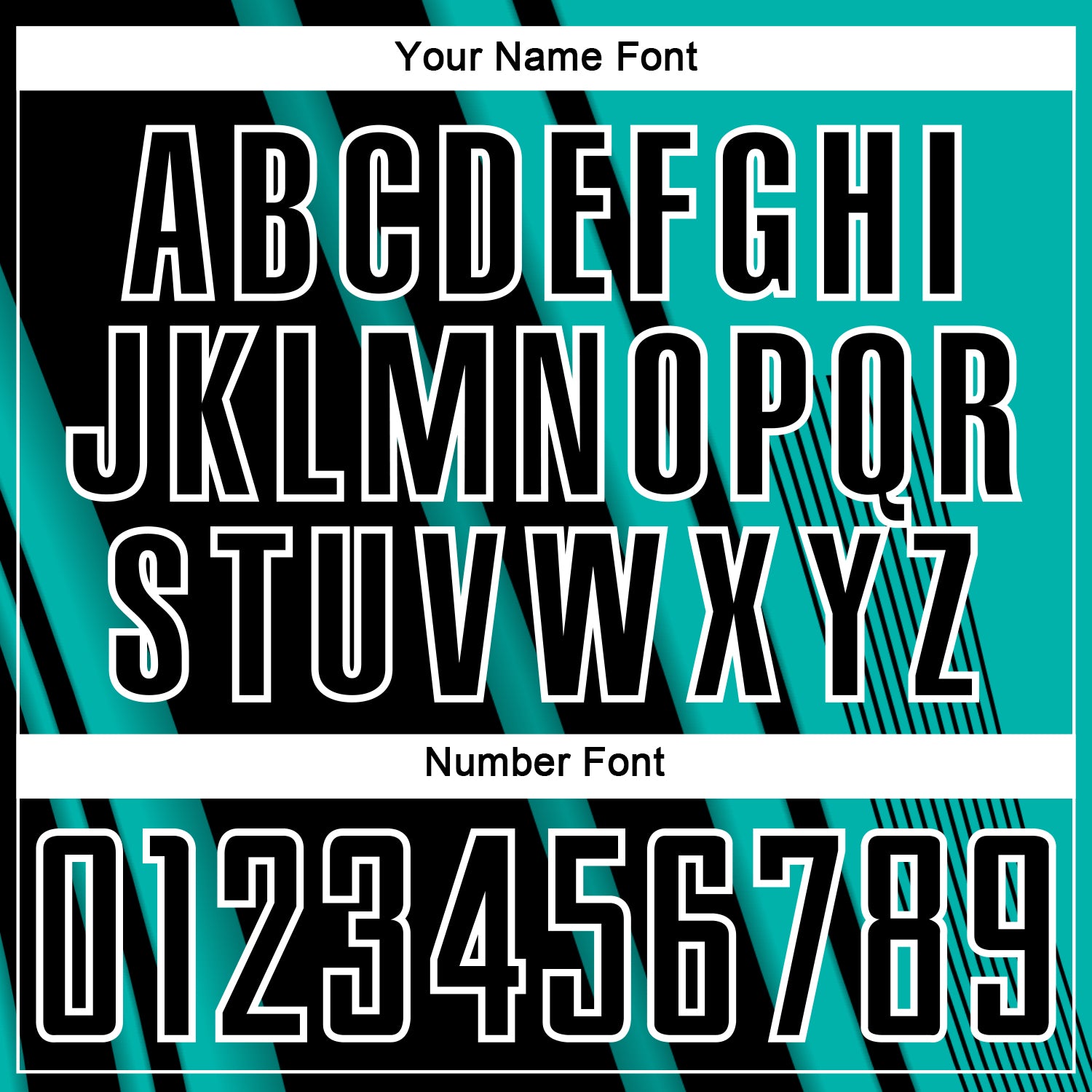 Custom Aqua Black-White Lines Sports Sublimation Soccer Uniform Jersey