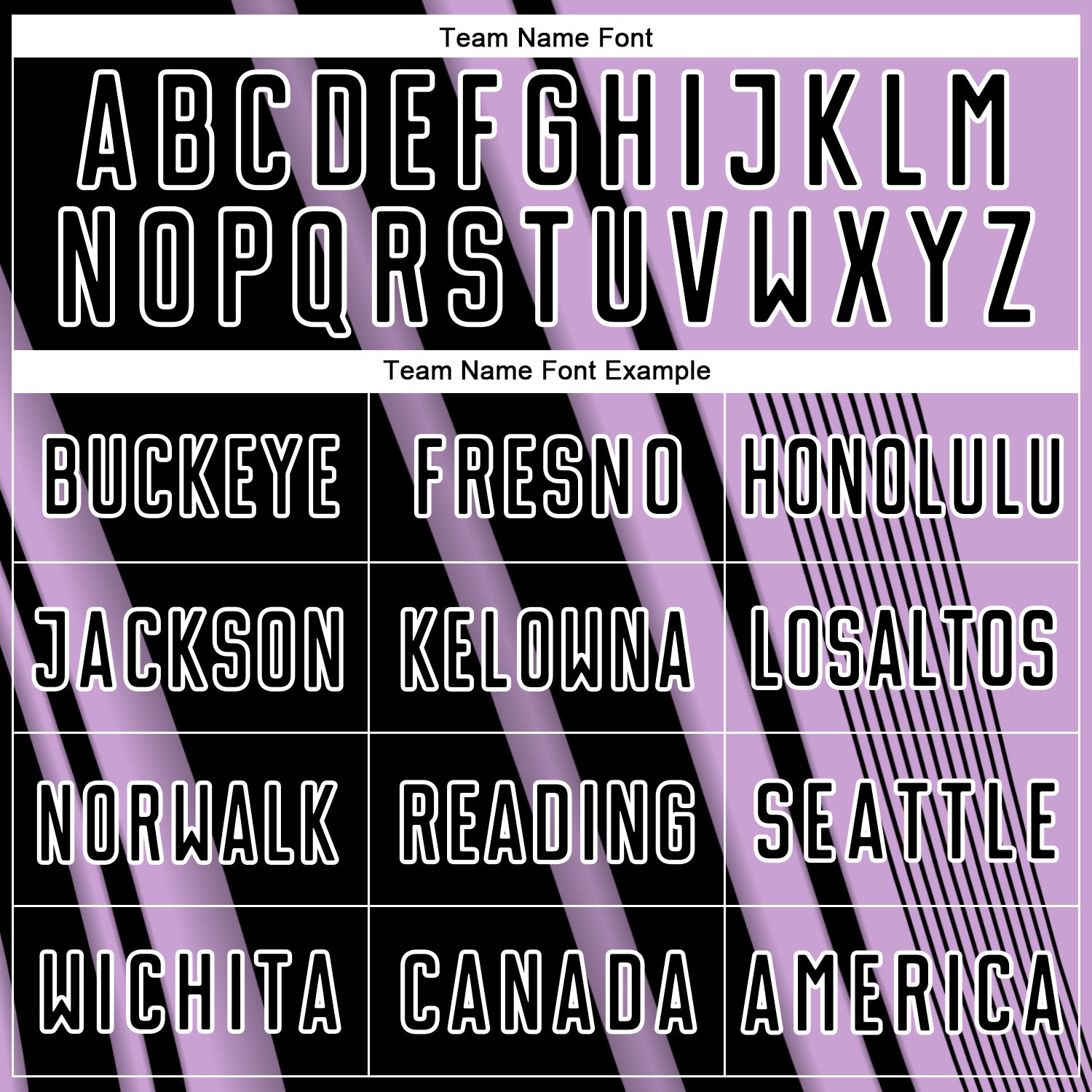 Custom Light Purple Black-White Lines Sports Sublimation Soccer Uniform Jersey