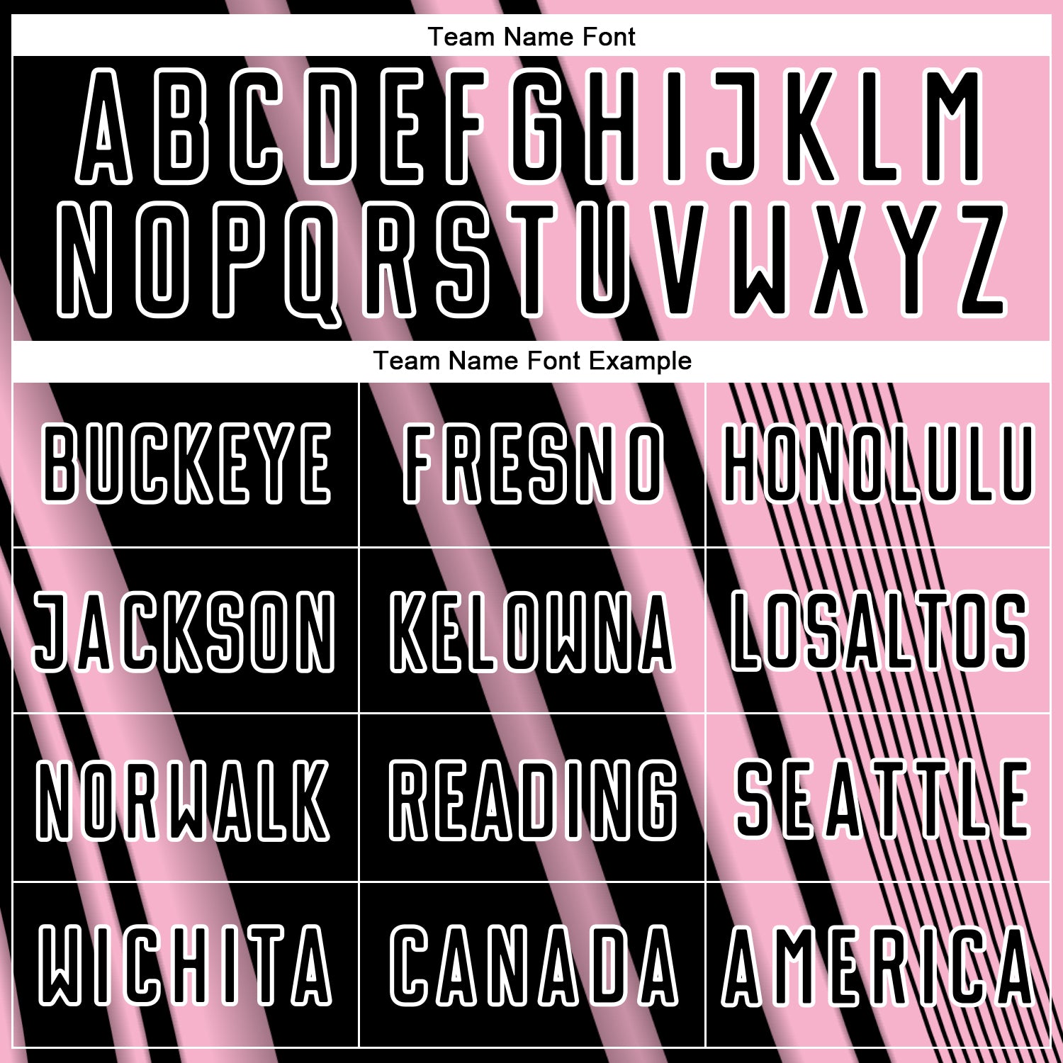 Custom Light Pink Black-White Lines Sports Sublimation Soccer Uniform Jersey