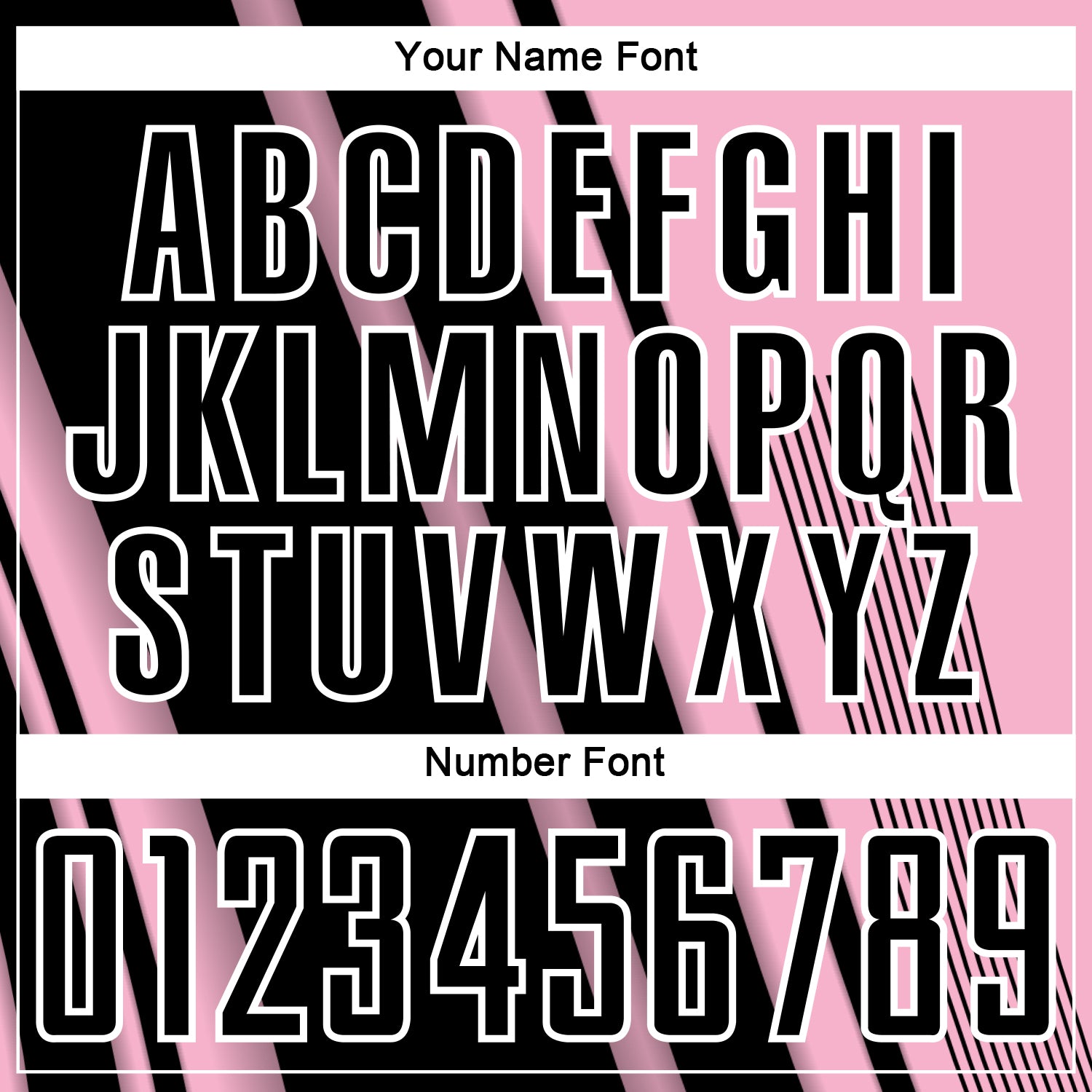 Custom Light Pink Black-White Lines Sports Sublimation Soccer Uniform Jersey