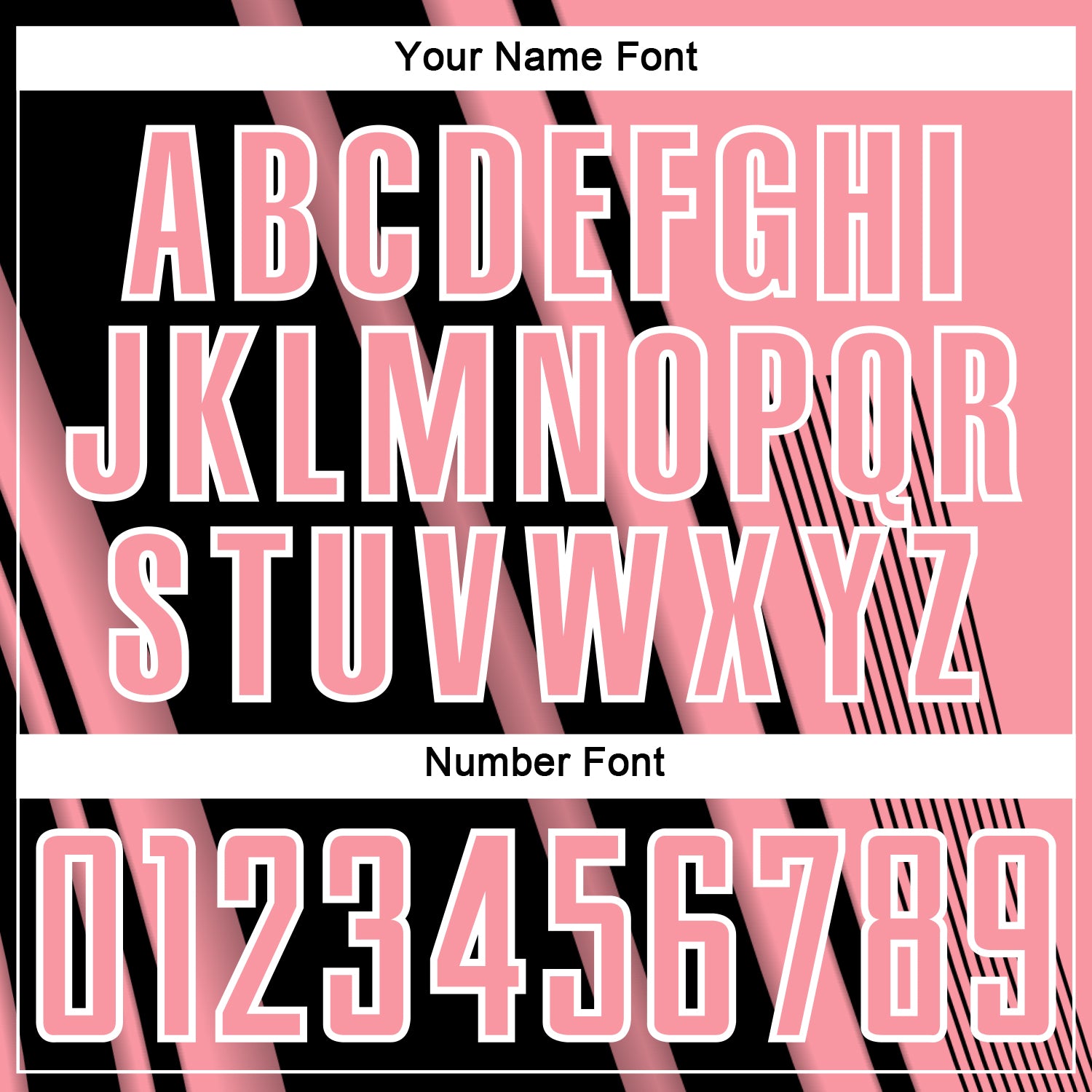 Custom Medium Pink Black-White Lines Sports Sublimation Soccer Uniform Jersey