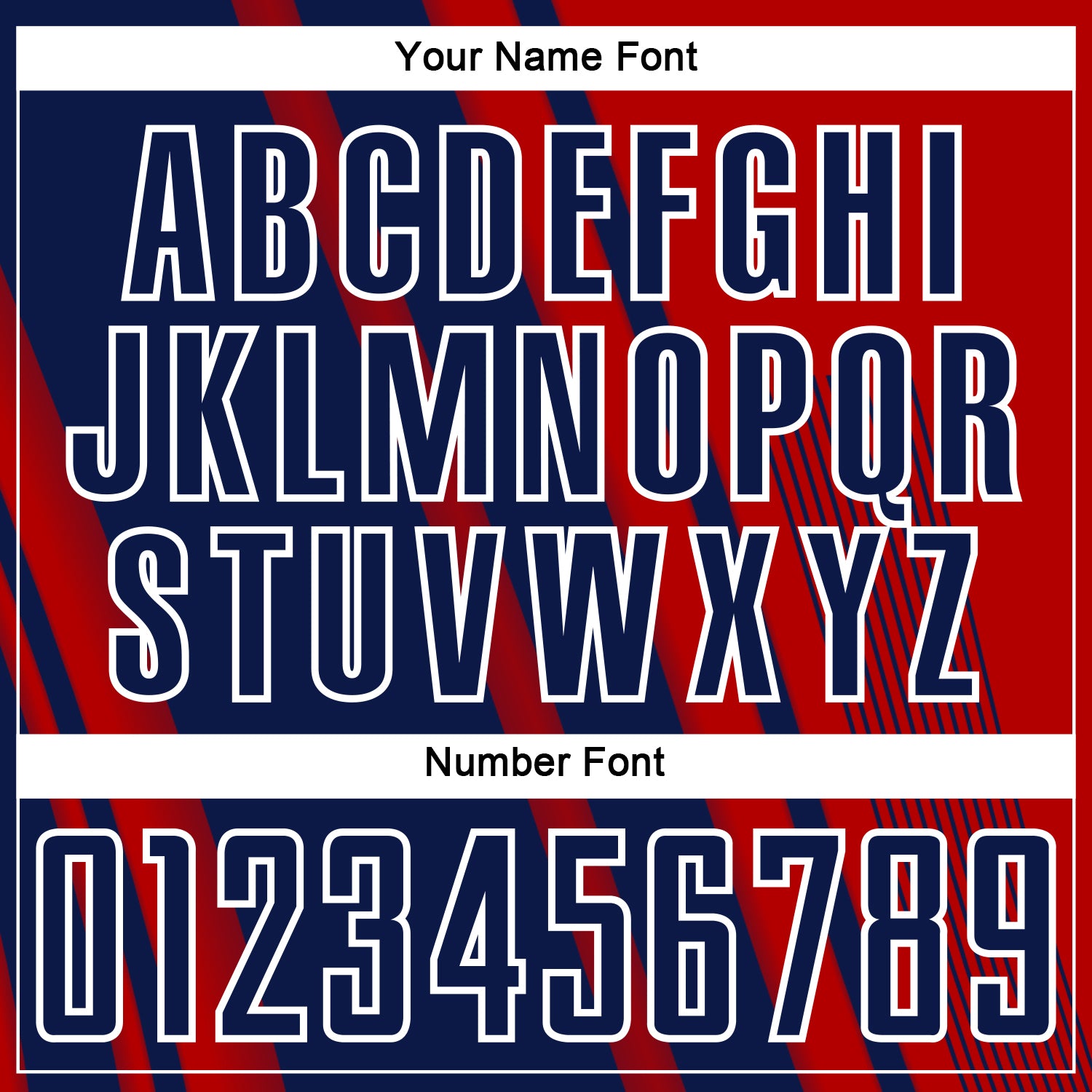 Custom Red Navy-White Lines Sports Sublimation Soccer Uniform Jersey